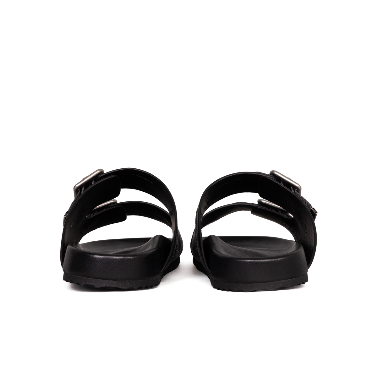 Sandalias Negras Burberry Check
