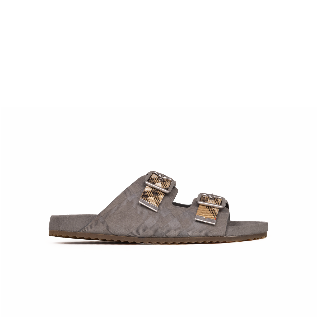 Sandalias Grises Burberry Vintage Check