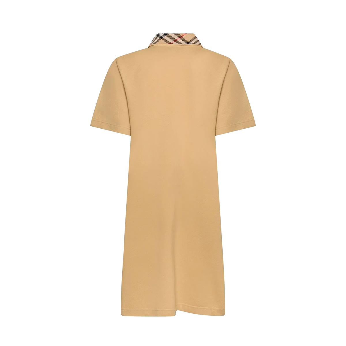 Vestido Gris Burberry Polo Check