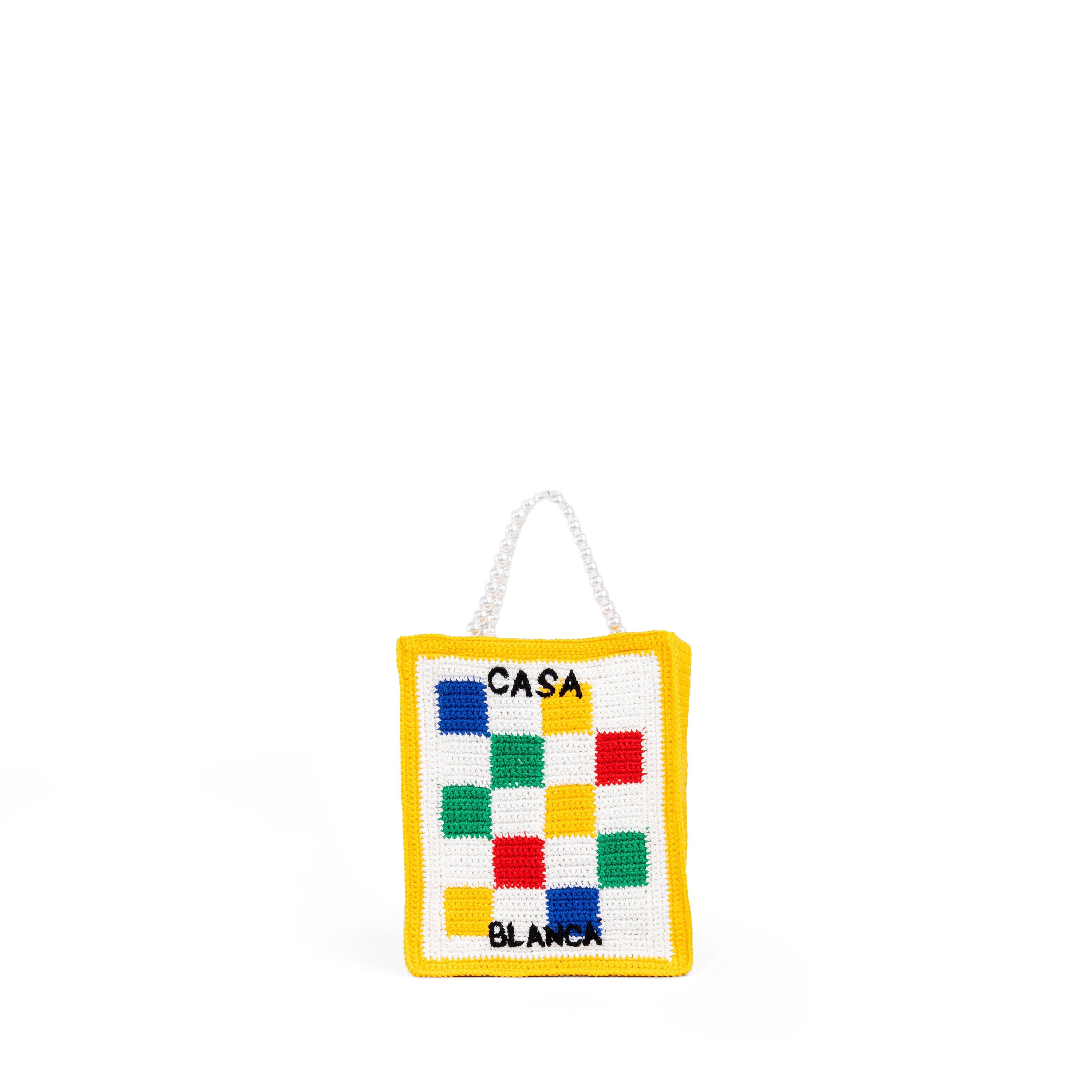Cartera Multicolor Casablanca Mini Crochet
