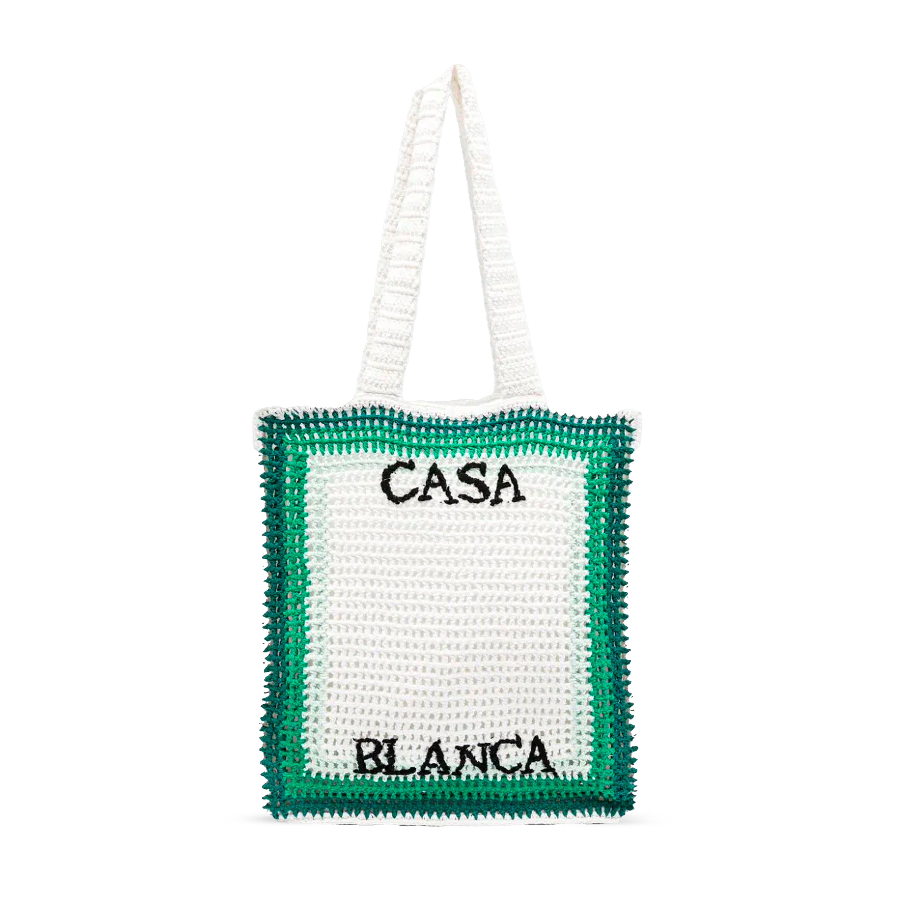 Bolso Blanco Casablanca Tennis Crochet