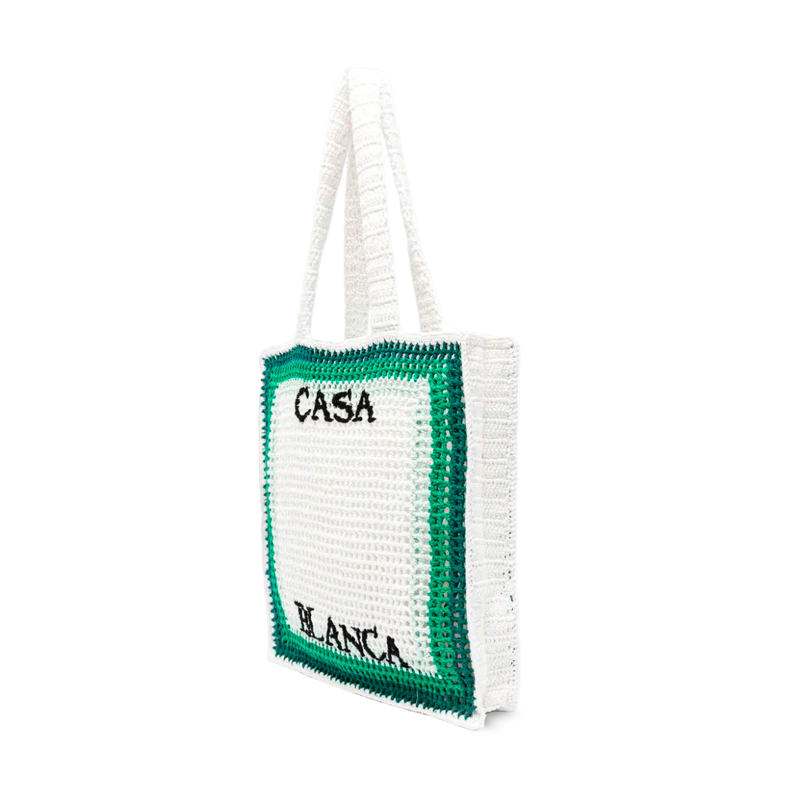 Bolso Blanco Casablanca Tennis Crochet
