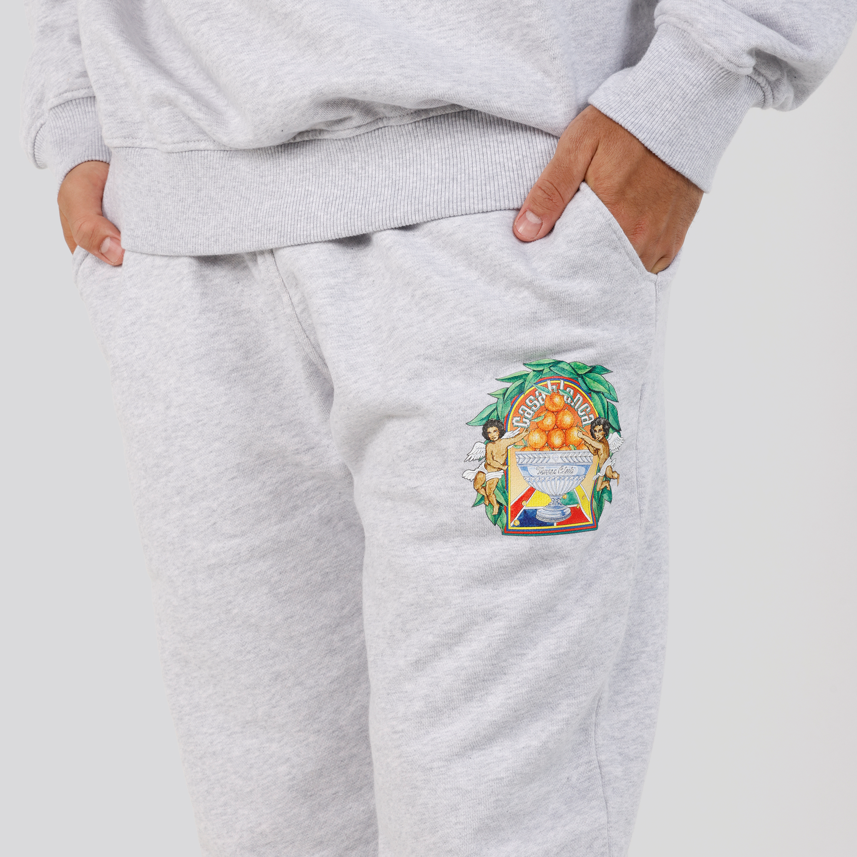 Sudadera Gris Casablanca Triomphe D'Orange