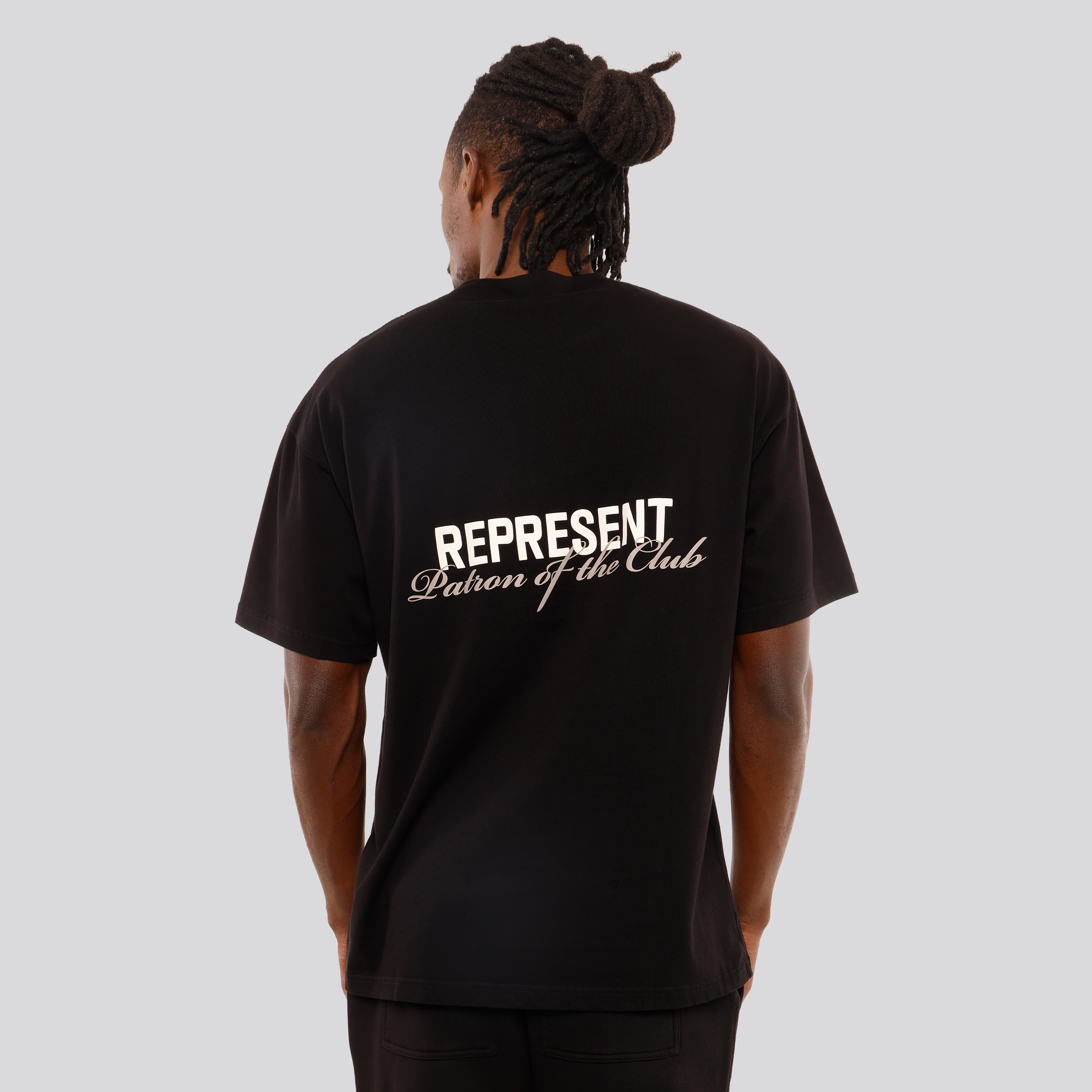 Camiseta Negra Represent Patron Of The Club