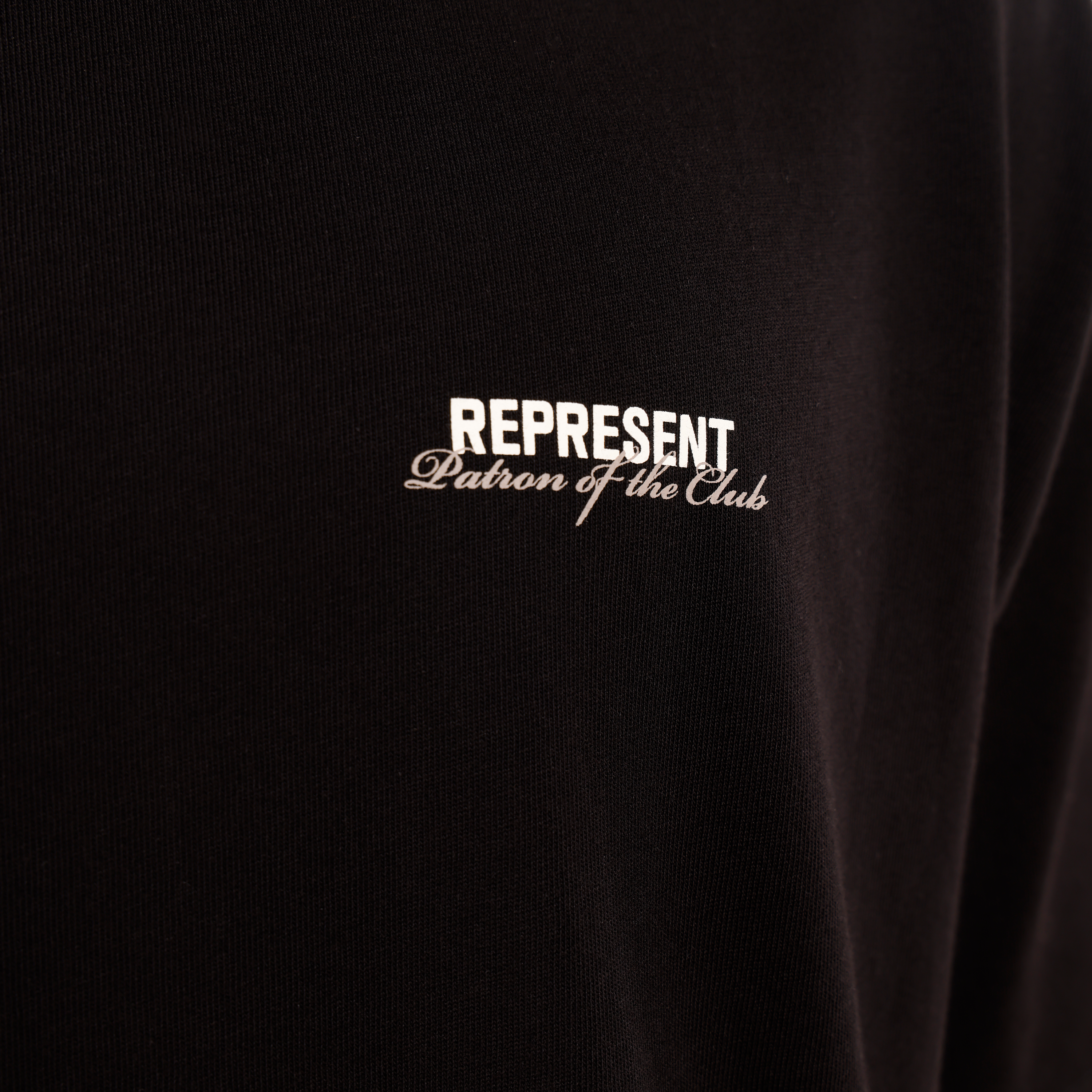 Camiseta Negra Represent Patron Of The Club