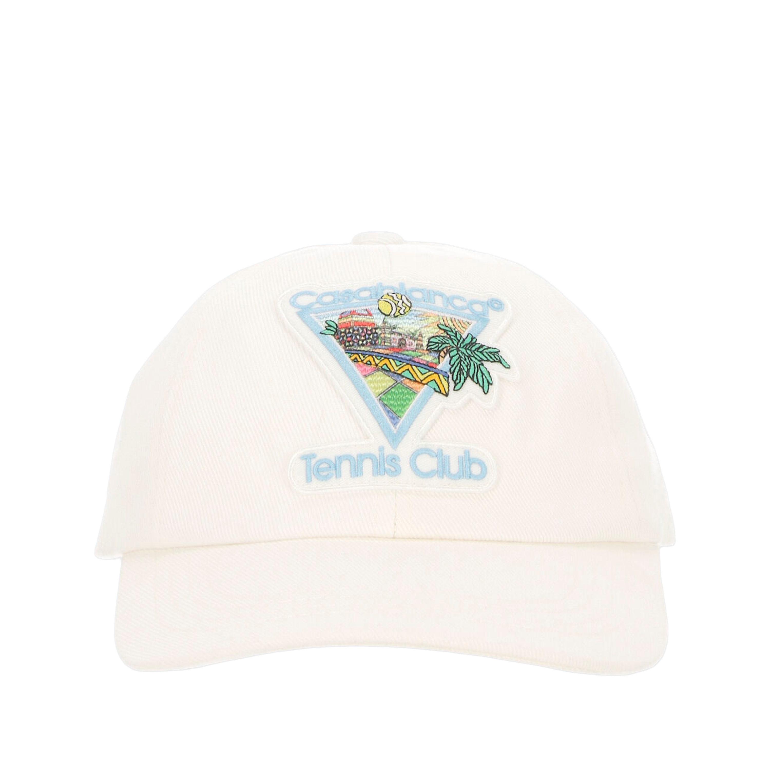 Gorra Blanca Casablanca Afro Cubism Tennis Club