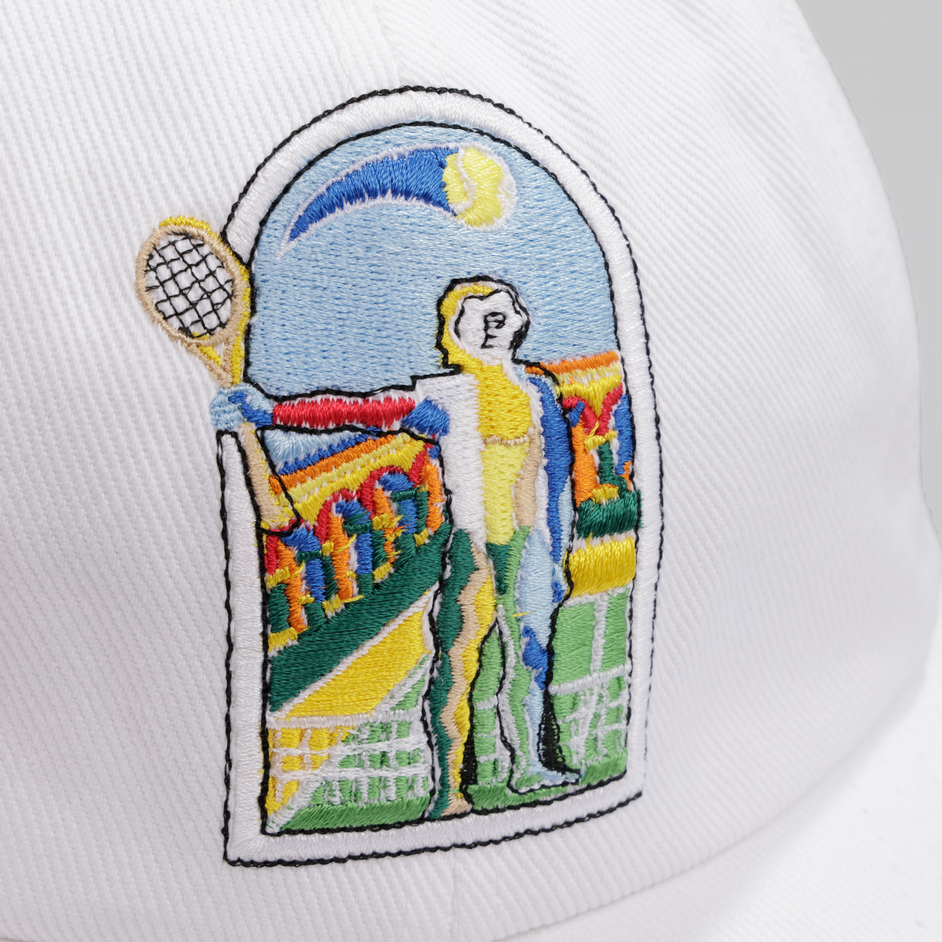 Gorra Blanca Casablanca Tennis