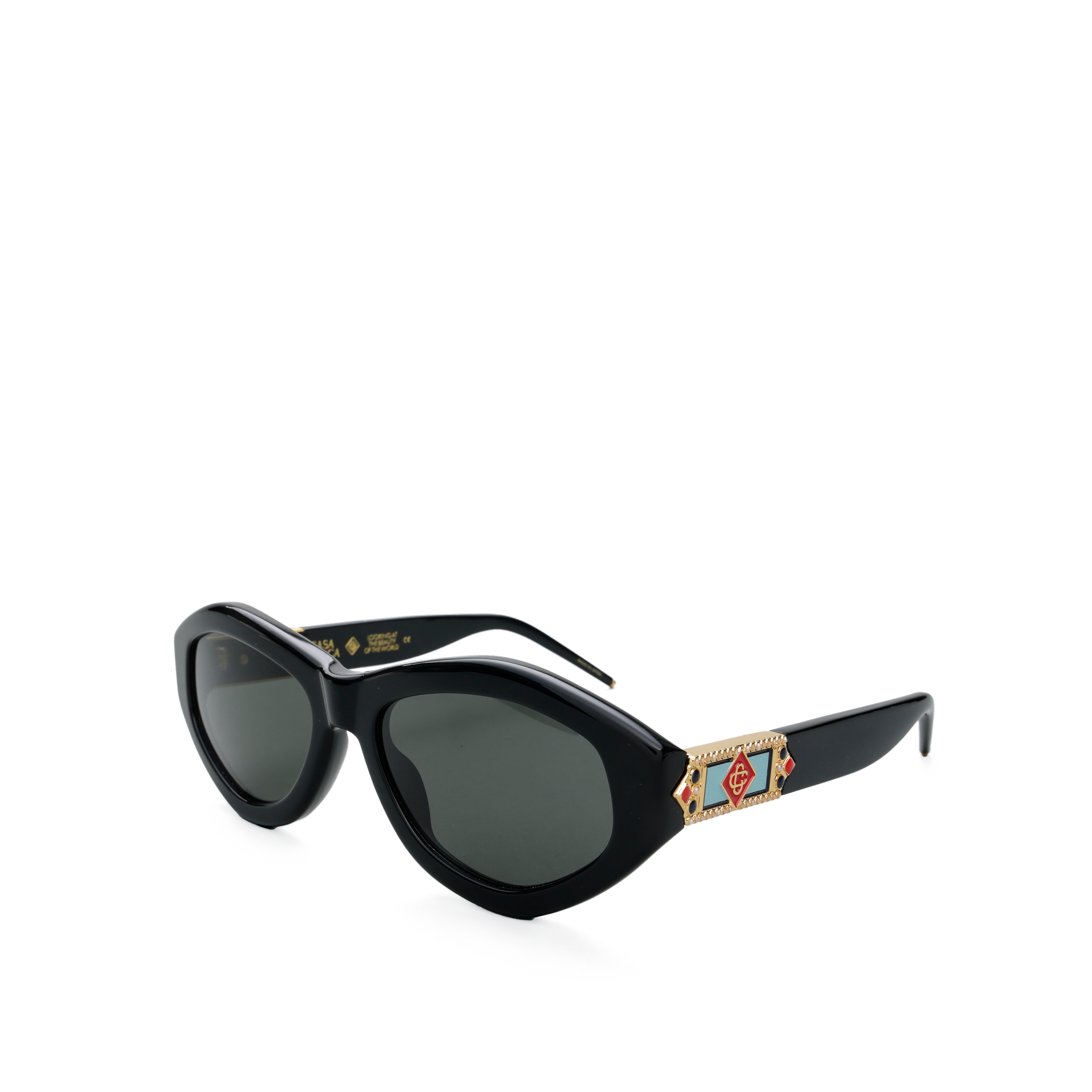 Gafas Negras Casablanca Rectangle Frame