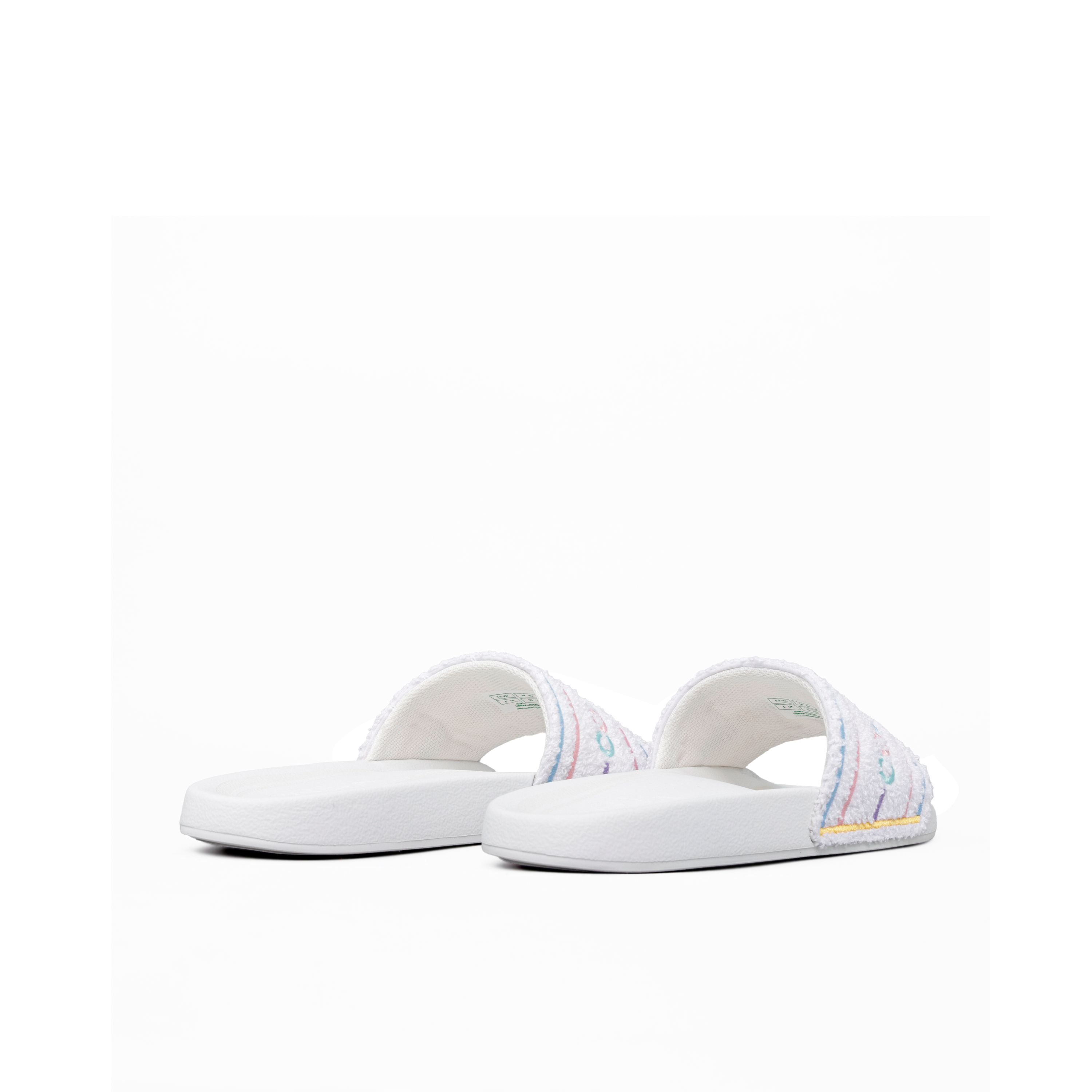 Sandalias Blancas Casablanca Multicolor Logo