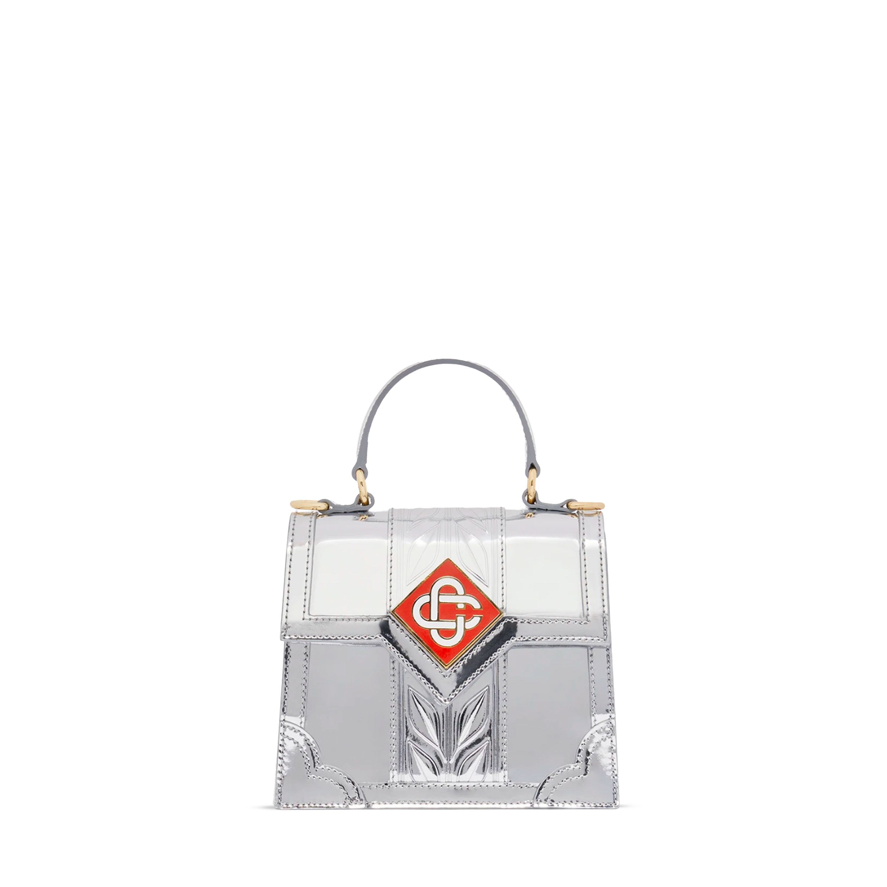 Cartera Silver Casablanca Mini Chrome Jeanne