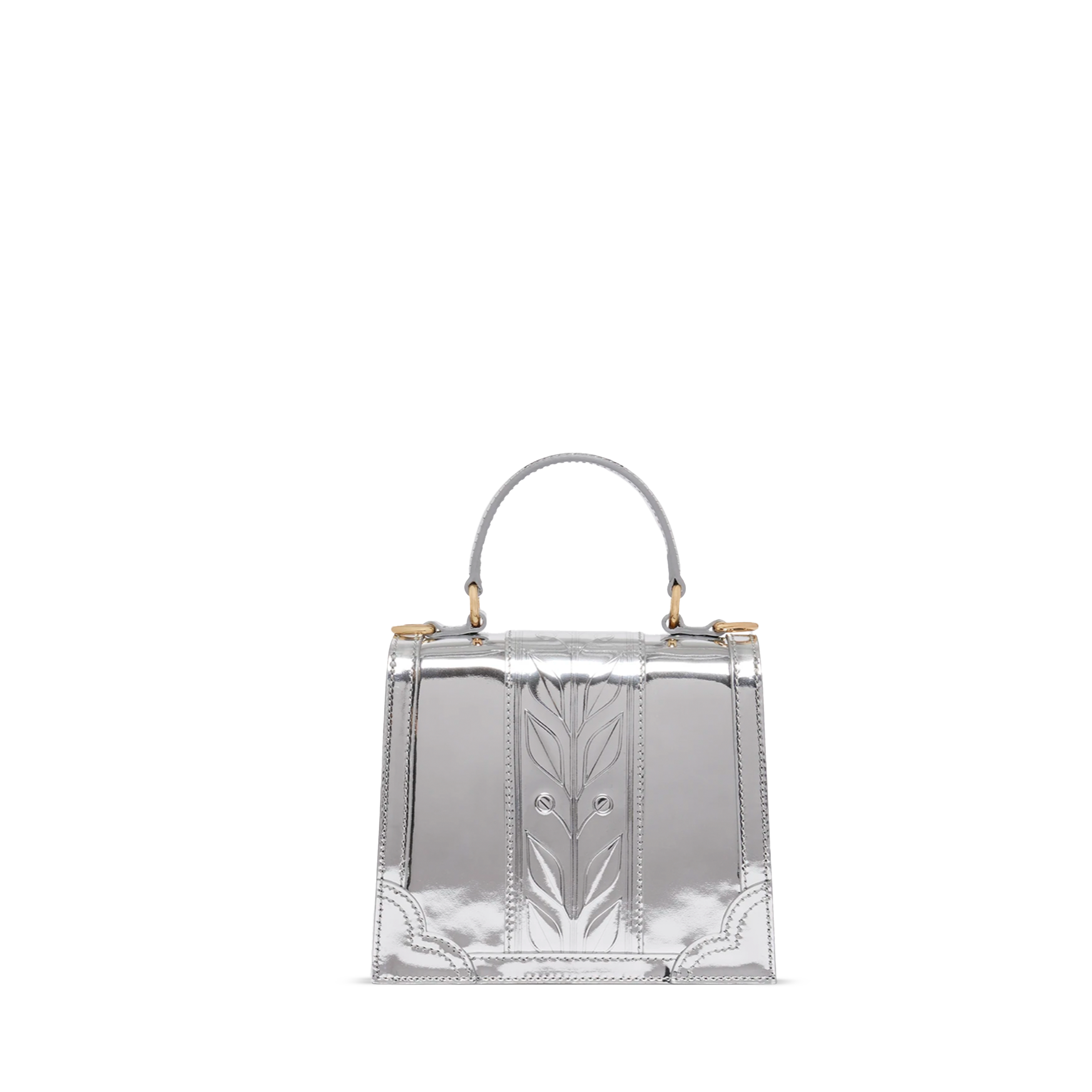 Cartera Silver Casablanca Mini Chrome Jeanne
