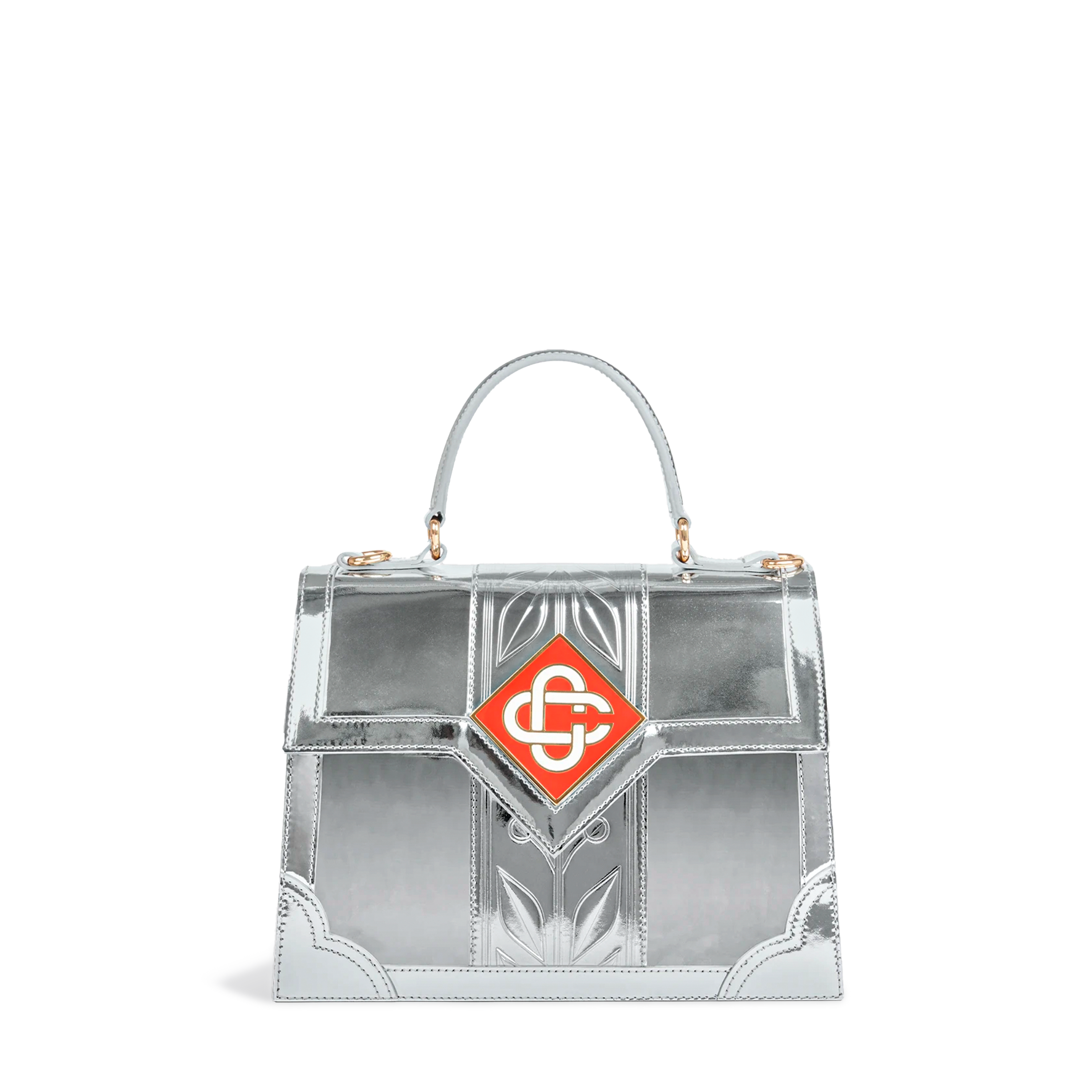 Cartera Silver Casablanca Chrome Jeanne