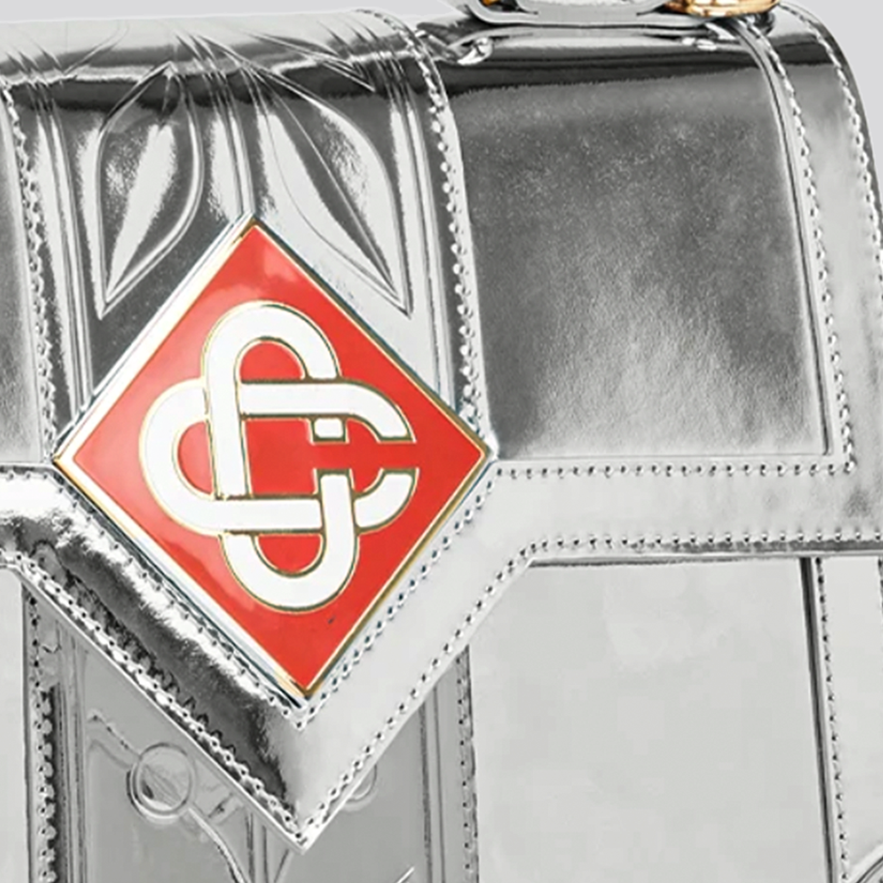 Cartera Silver Casablanca Chrome Jeanne