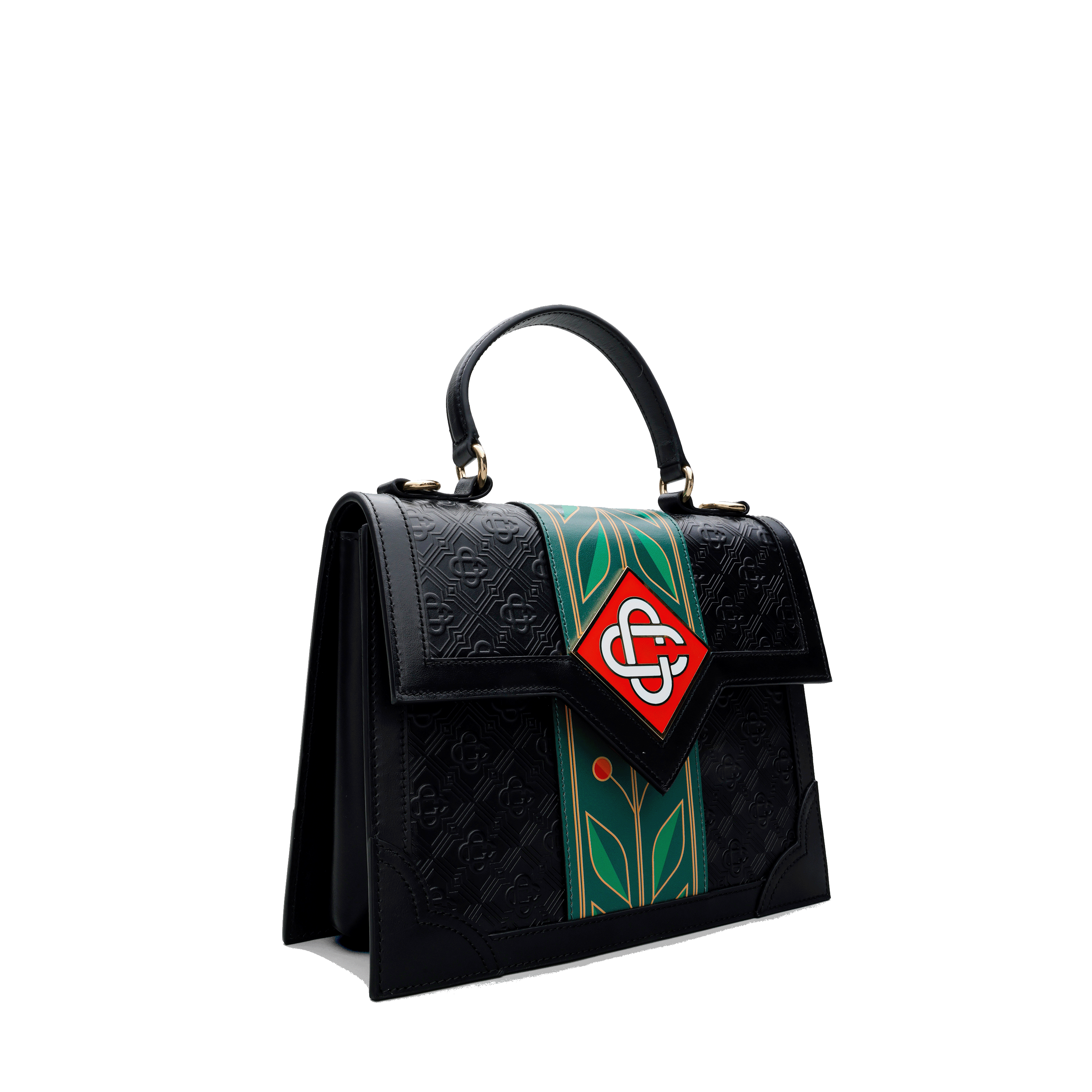 Cartera Negra Casablanca Jeanne Classic