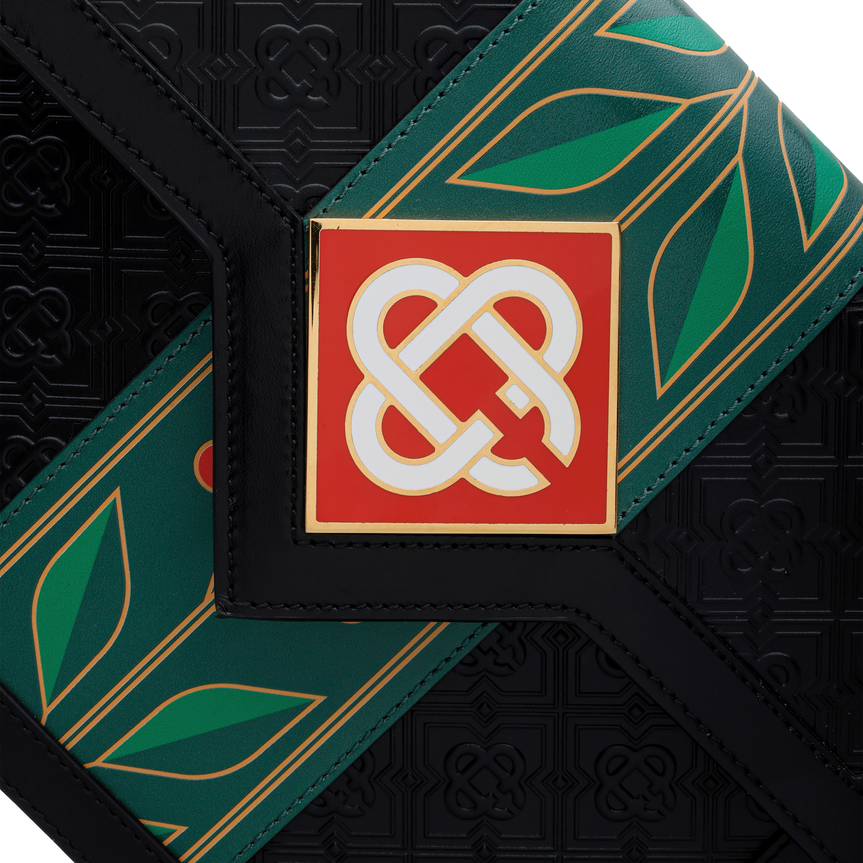 Cartera Negra Casablanca Jeanne Classic