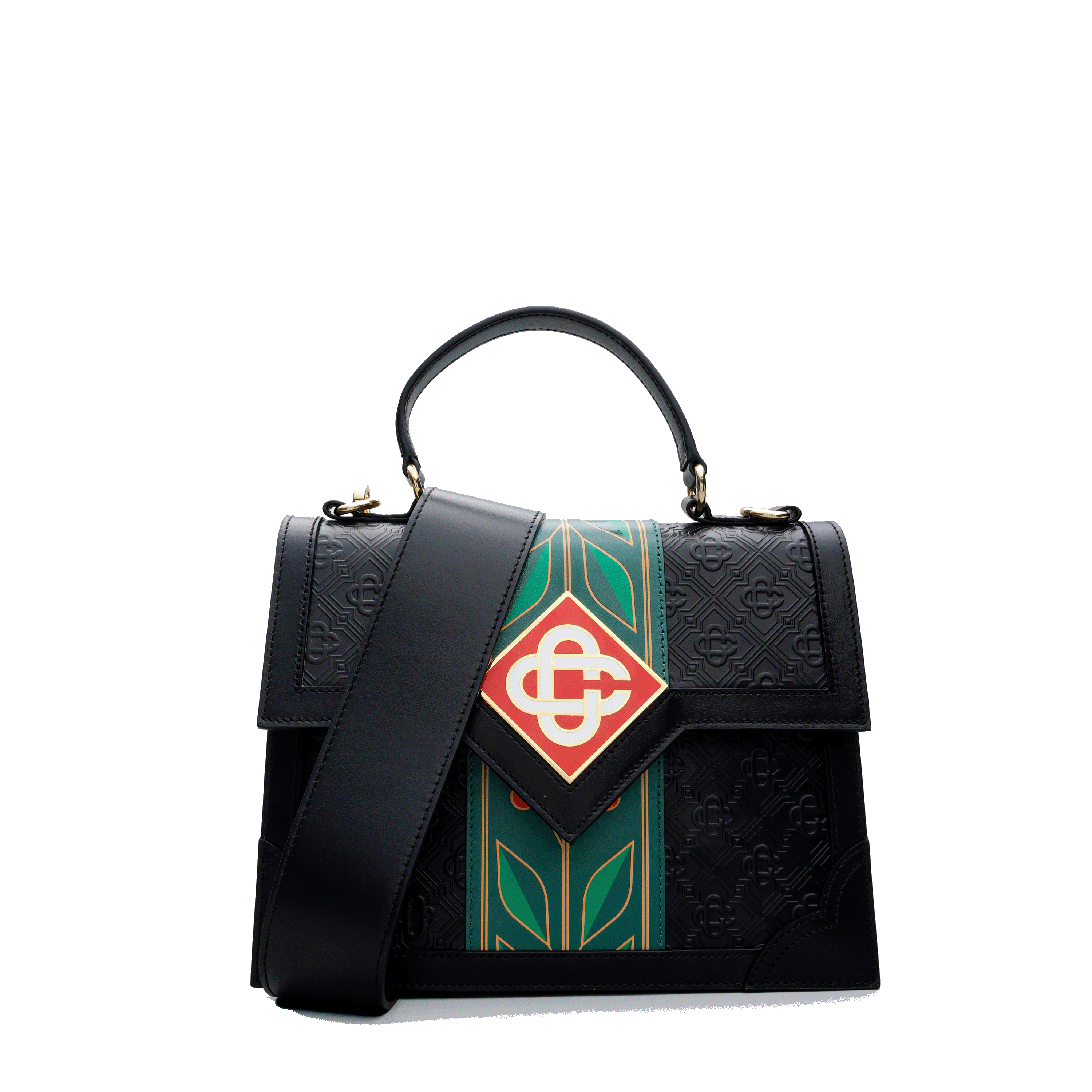 Cartera Negra Casablanca Jeanne Classic