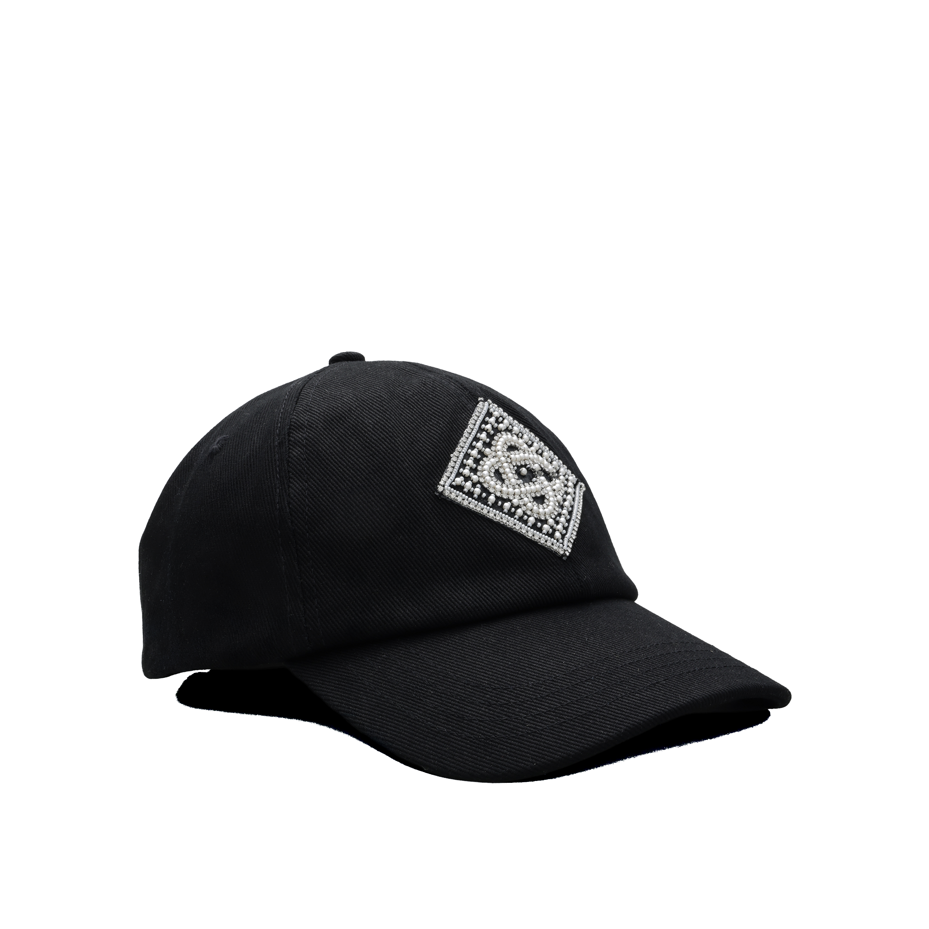 Gorra Negra Casablanca Pearl Diamond