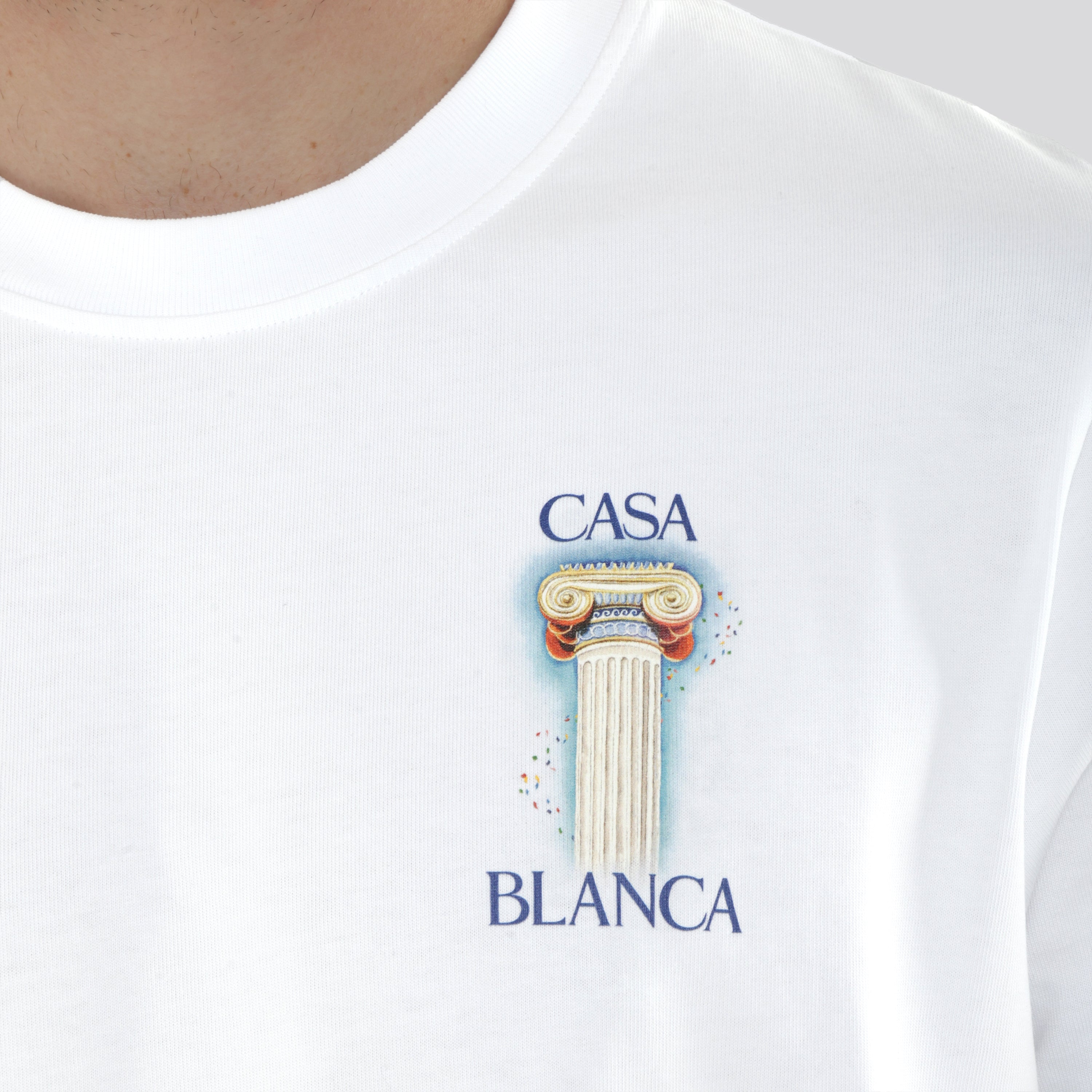Camiseta Blanca Casablanca La Colomne