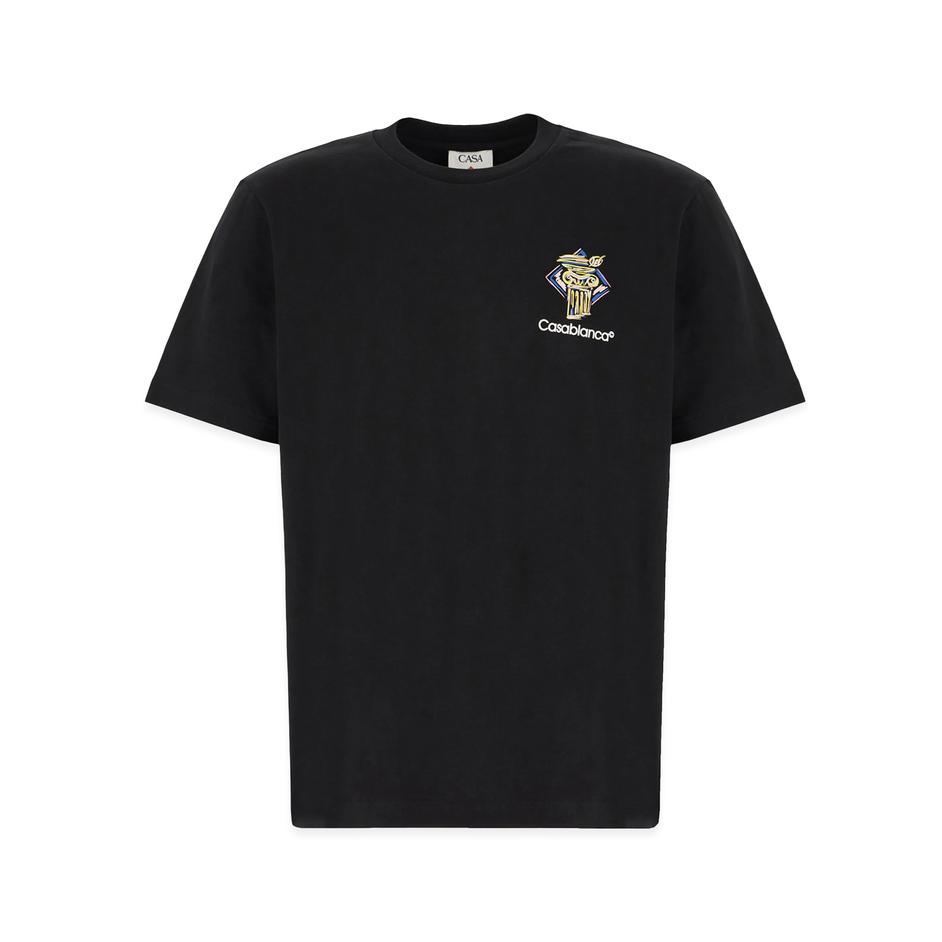 Camiseta Negra Casablanca Diamond Column