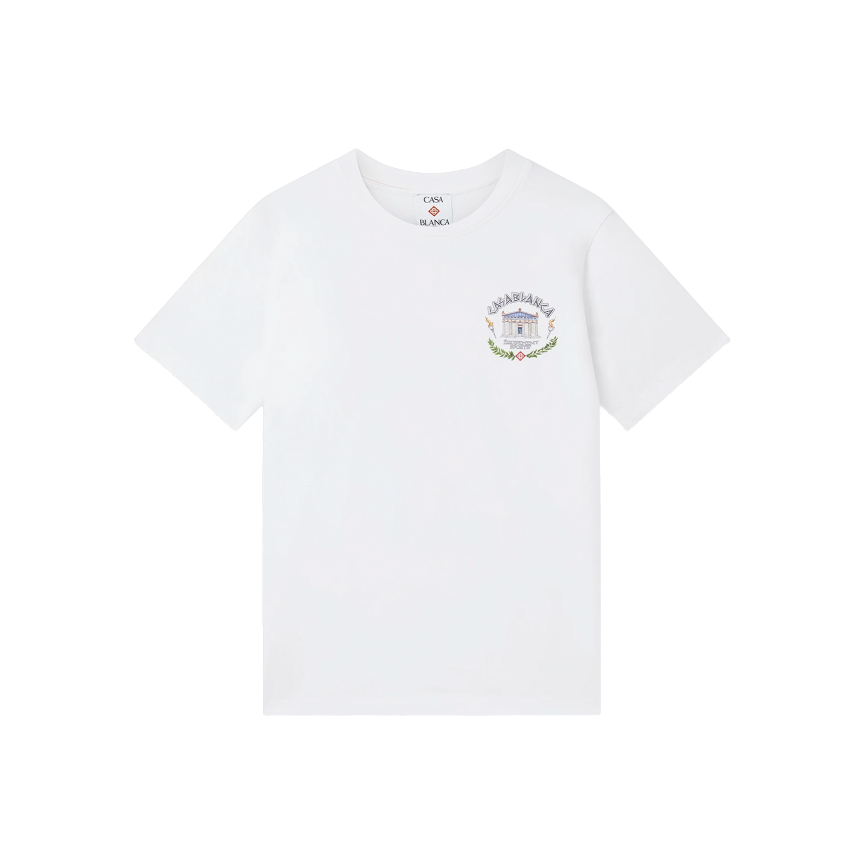 Camiseta Blanca Casablanca Le Temple Du Sport