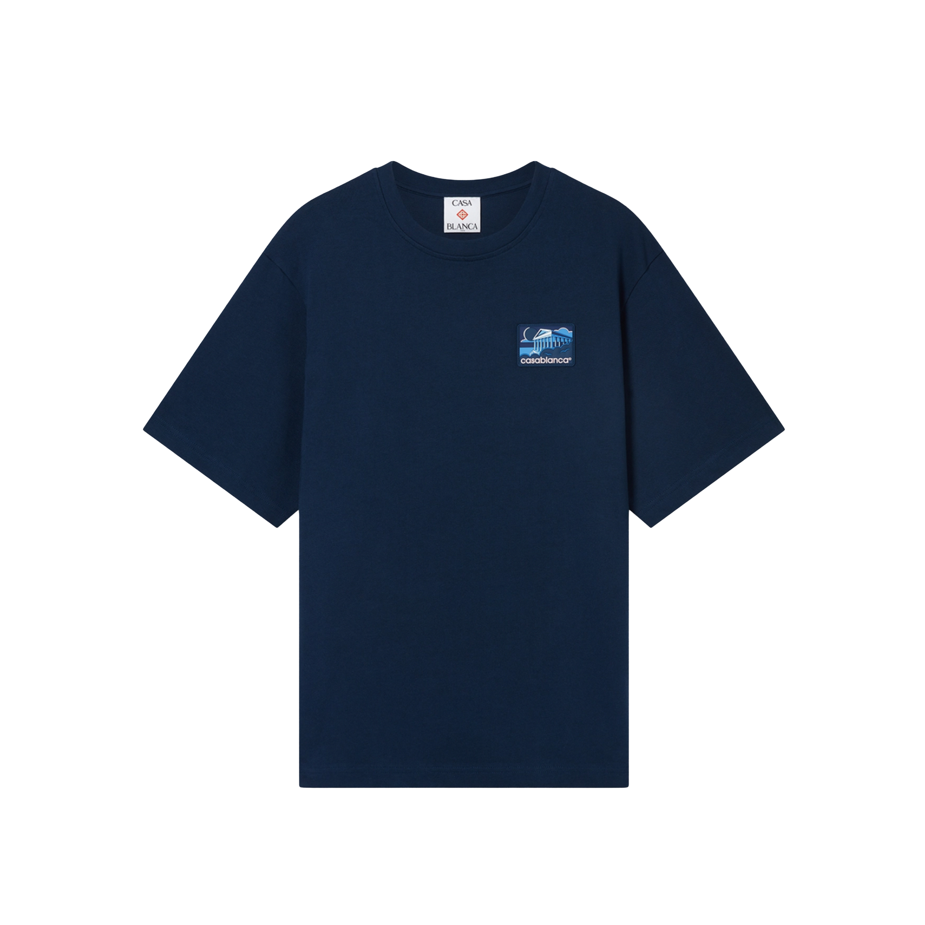 Camiseta Azul Casablanca Greek Temple