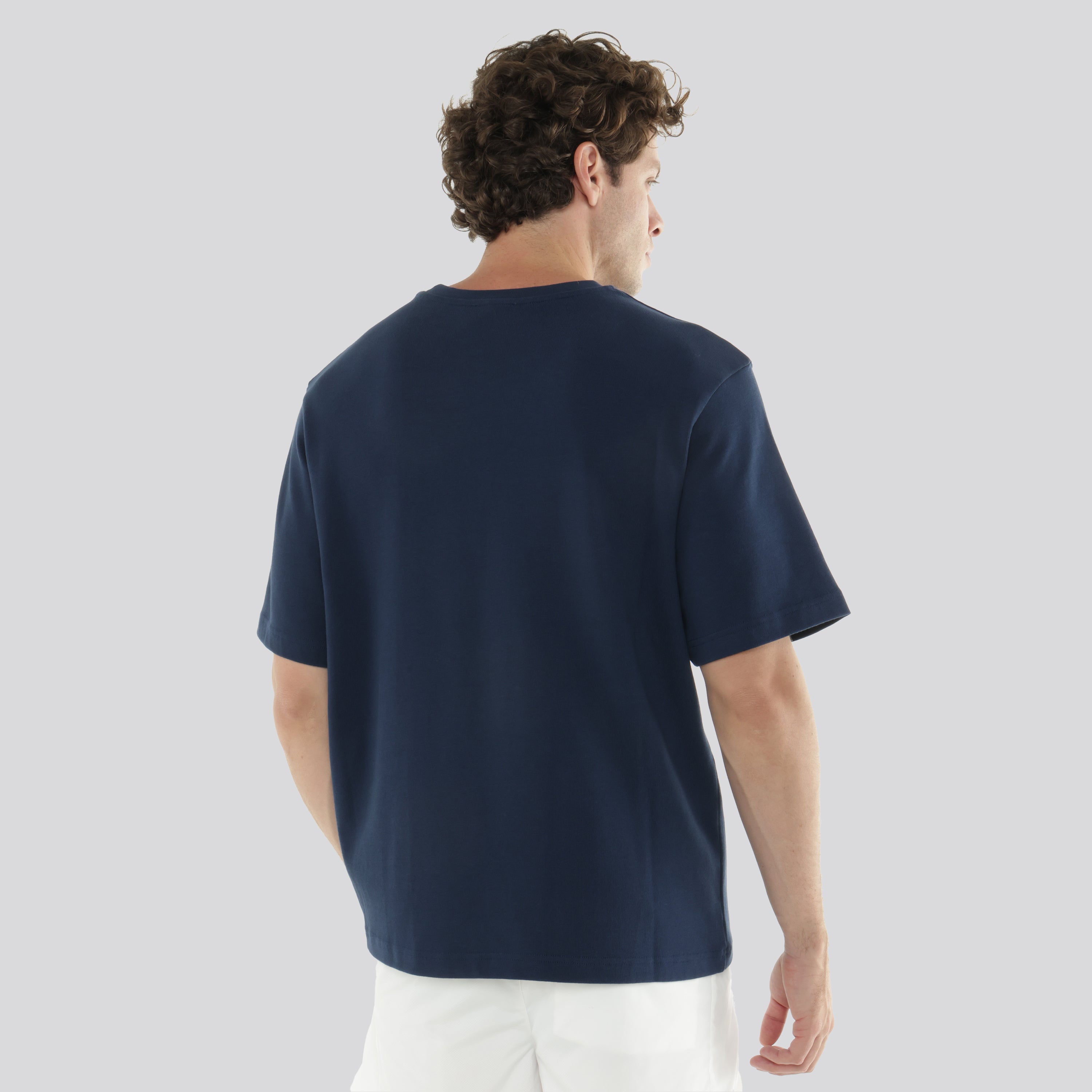 Camiseta Azul Casablanca Greek Temple