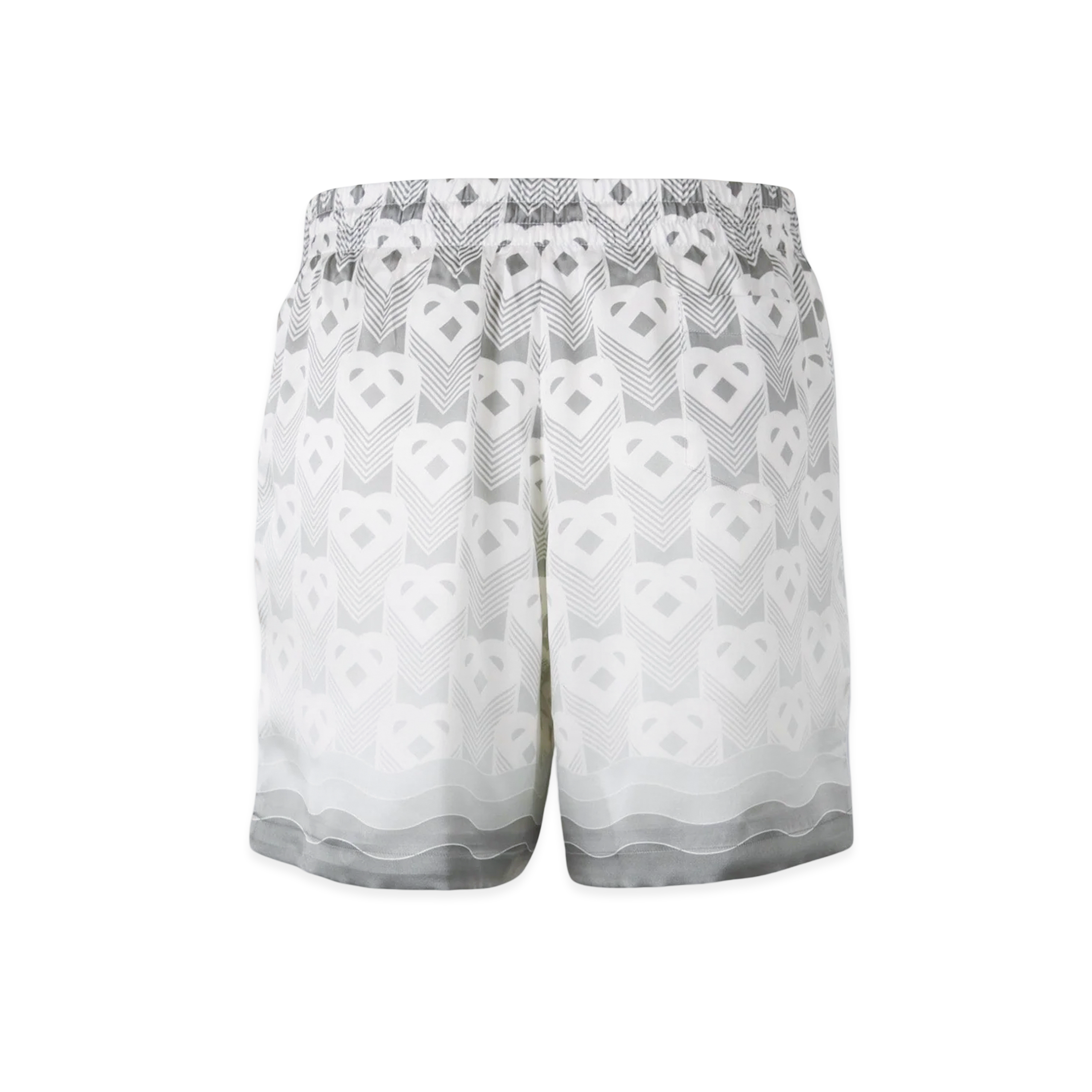 Short Gris Casablanca Gradient Heart Monogram