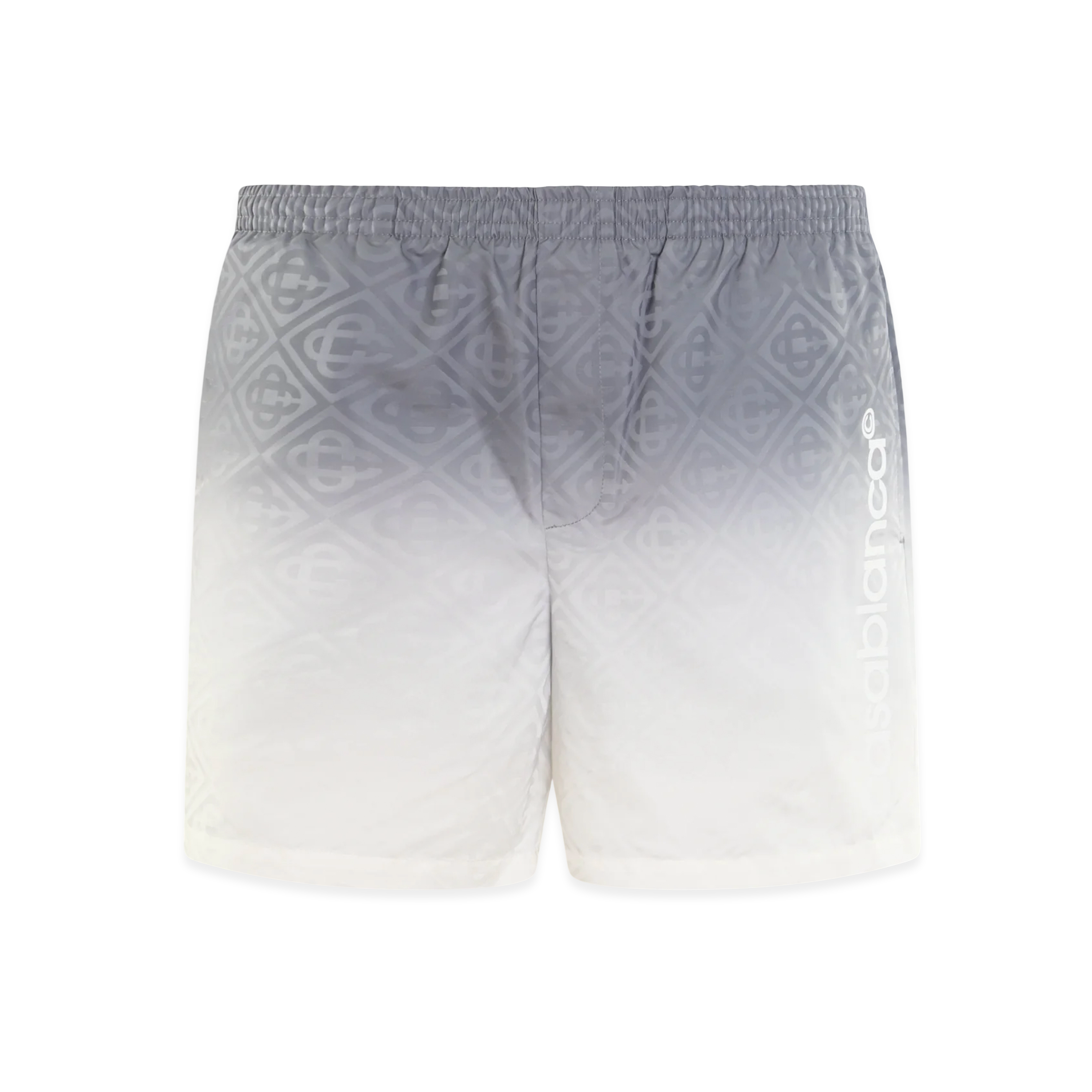 Pantaloneta Gris Casablanca Gradient Monogram