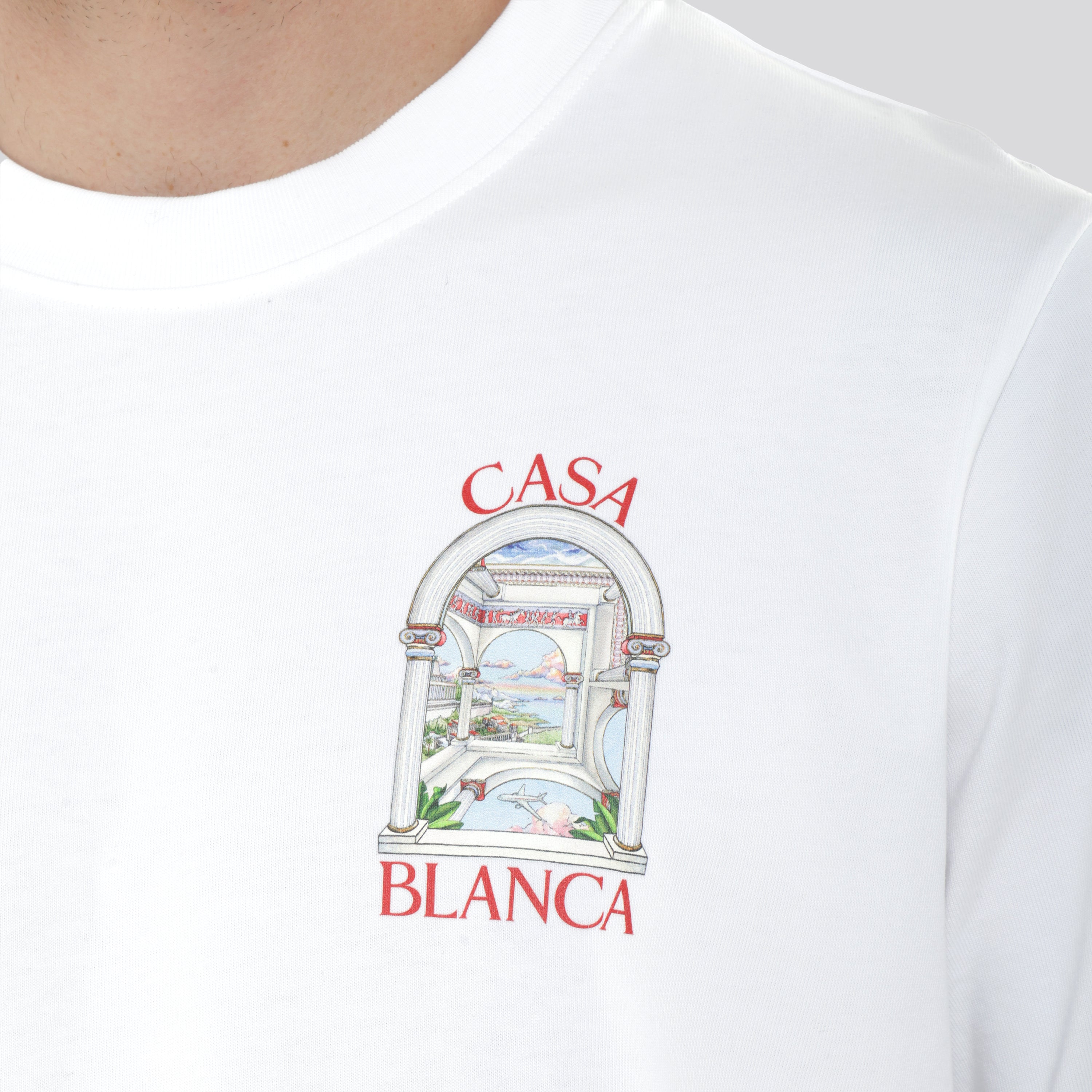 Camiseta Blanca Casablanca Le Passage