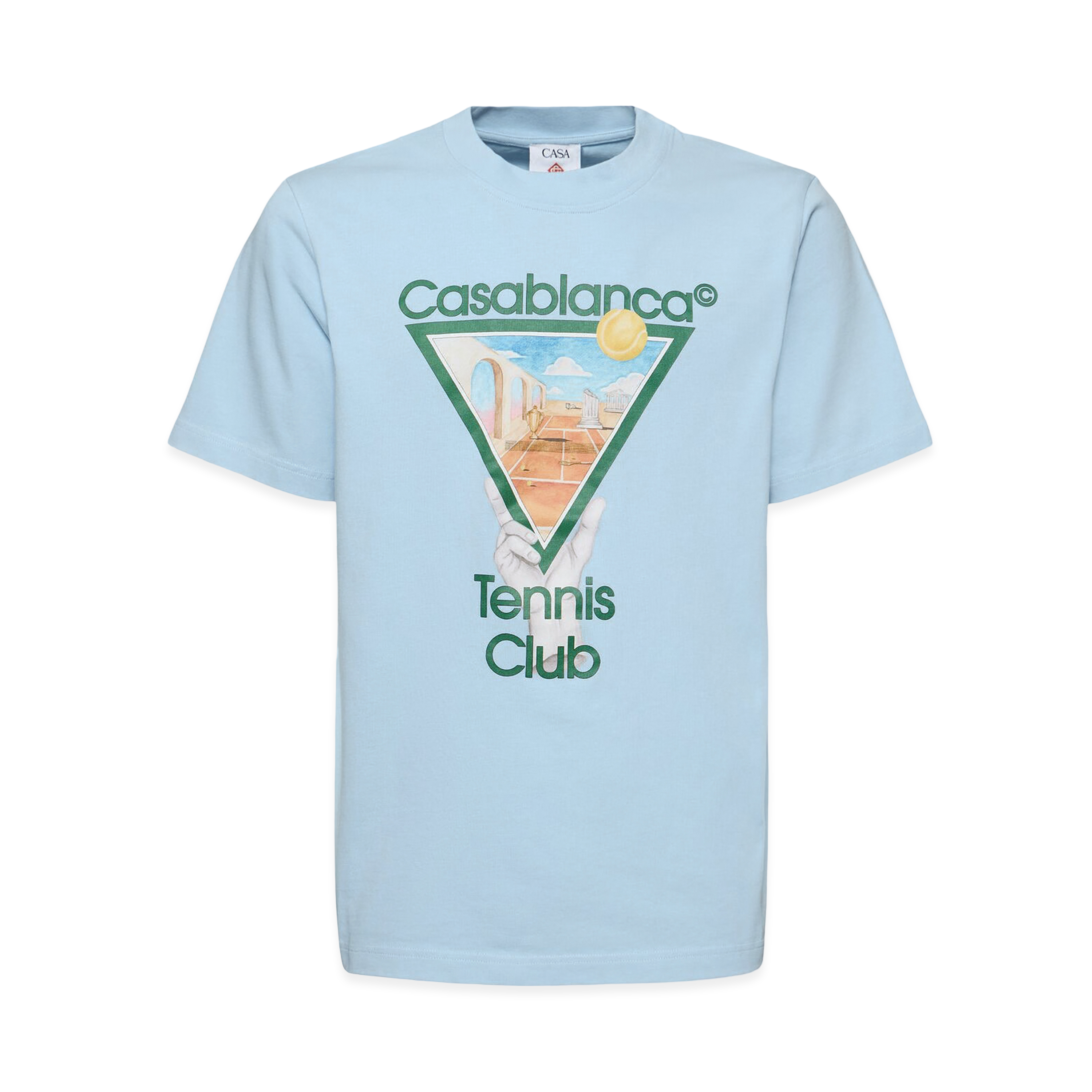 Camiseta Azul Casablanca Metaphysical Tennis Icon