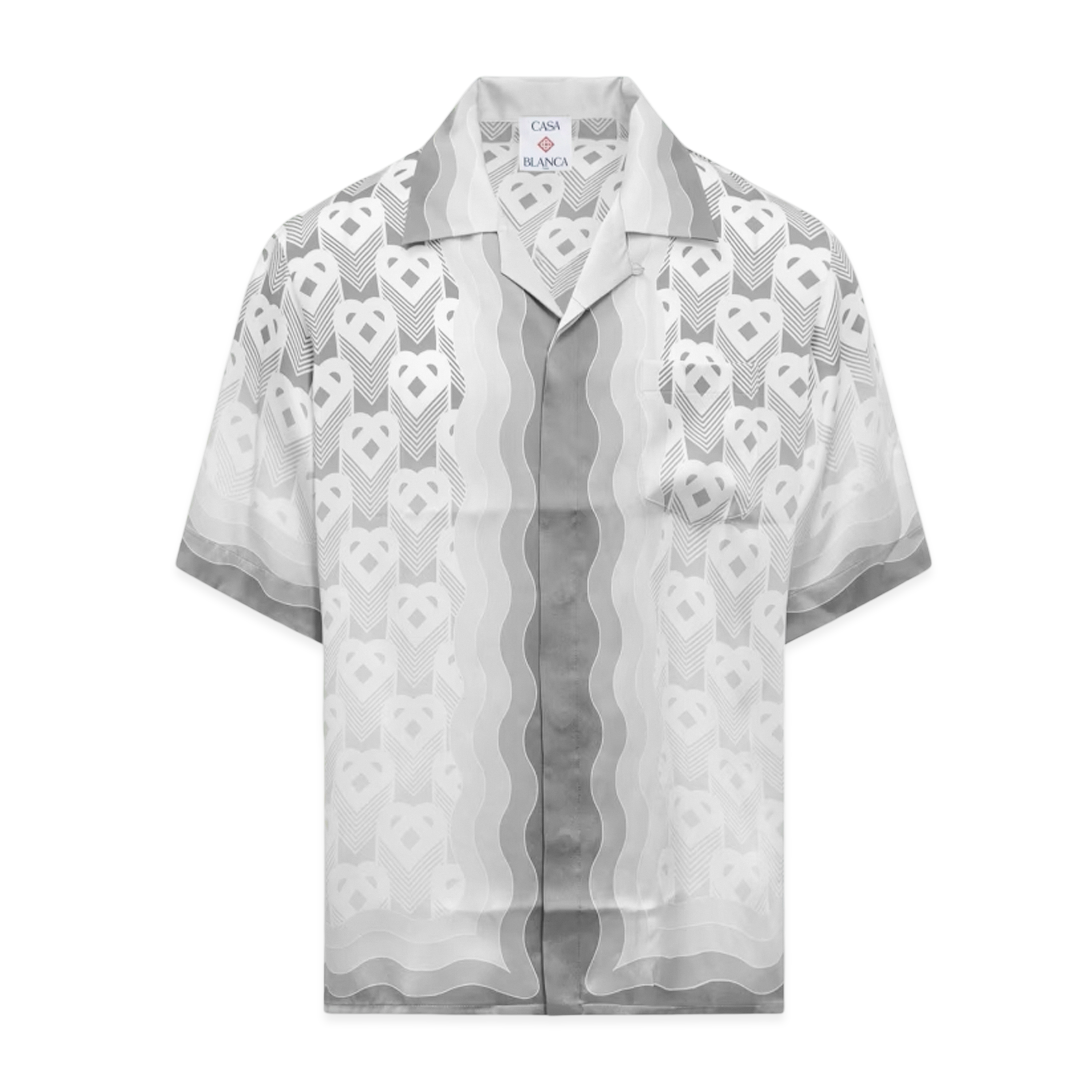 Camisa Gris Casablanca Heart Monogram