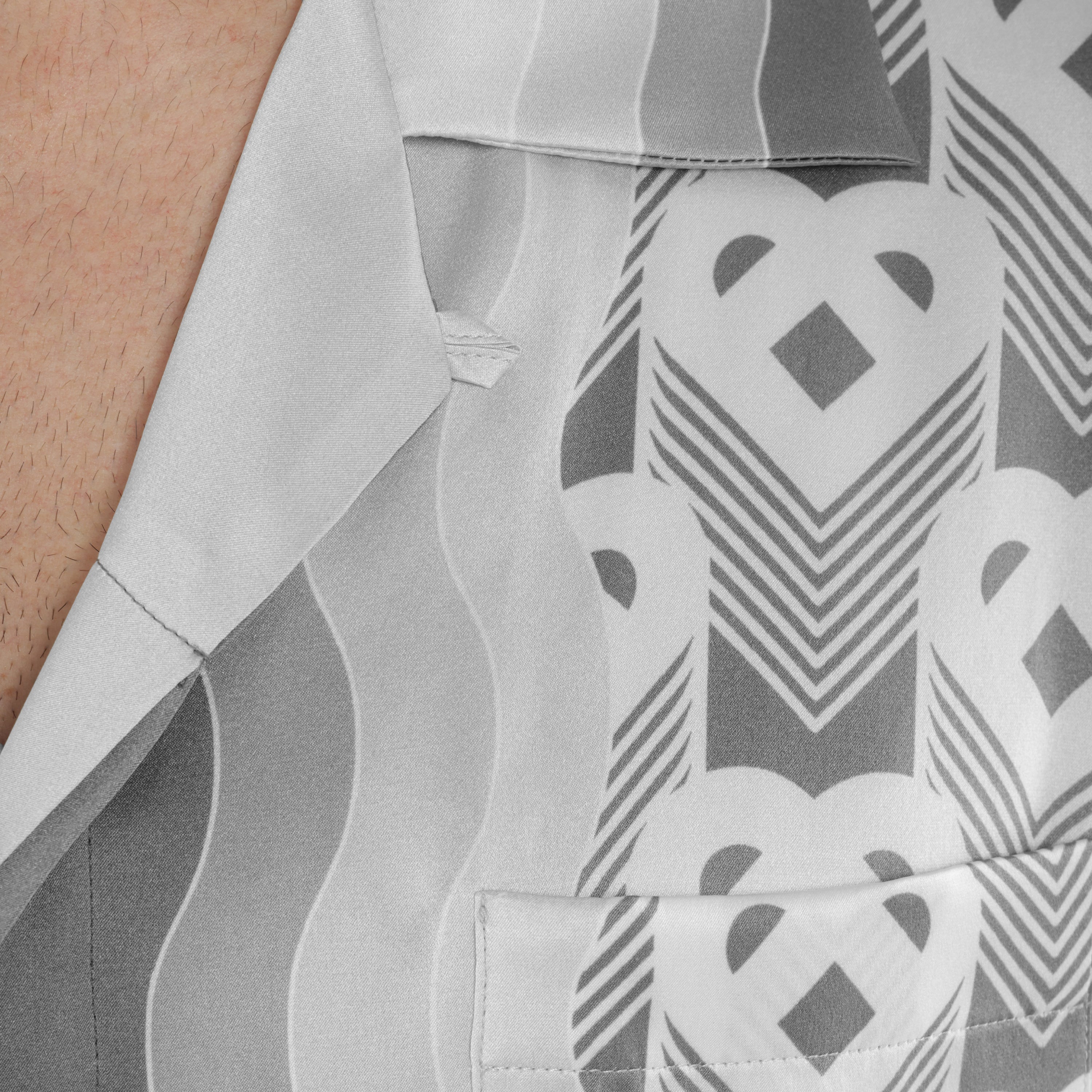 Camisa Gris Casablanca Heart Monogram