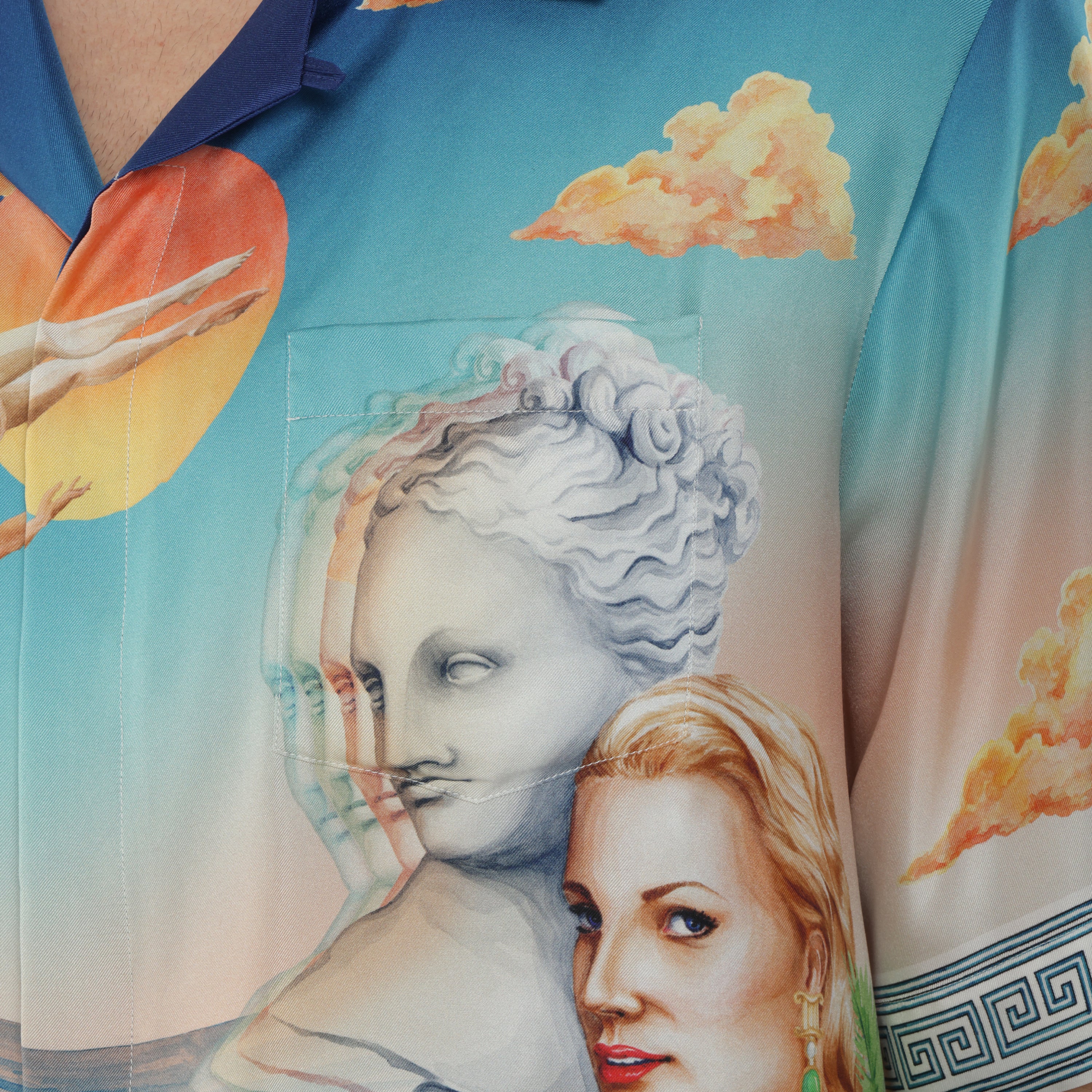 Camisa Azul Casablanca Le Pongeon