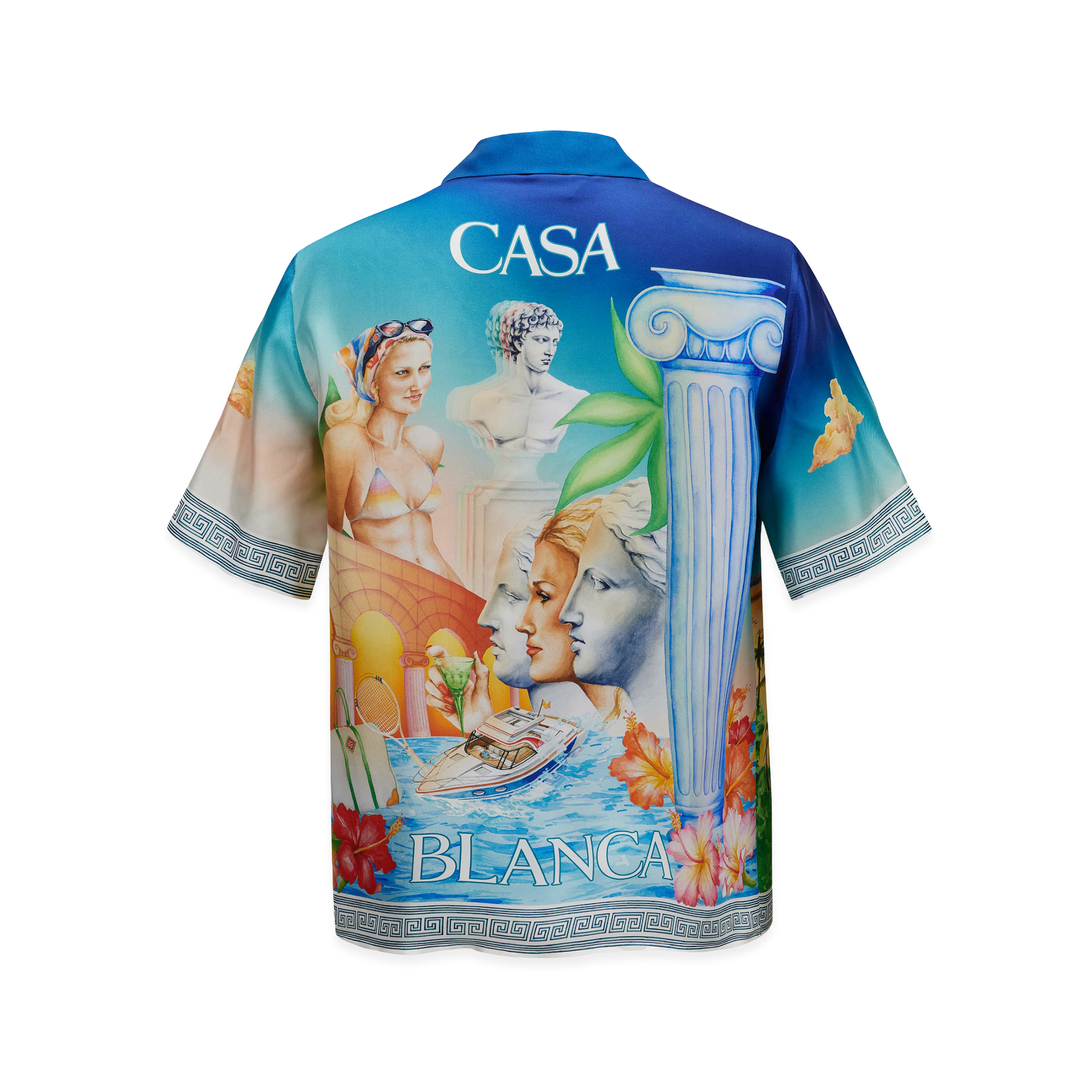 Camisa Azul Casablanca Le Pongeon