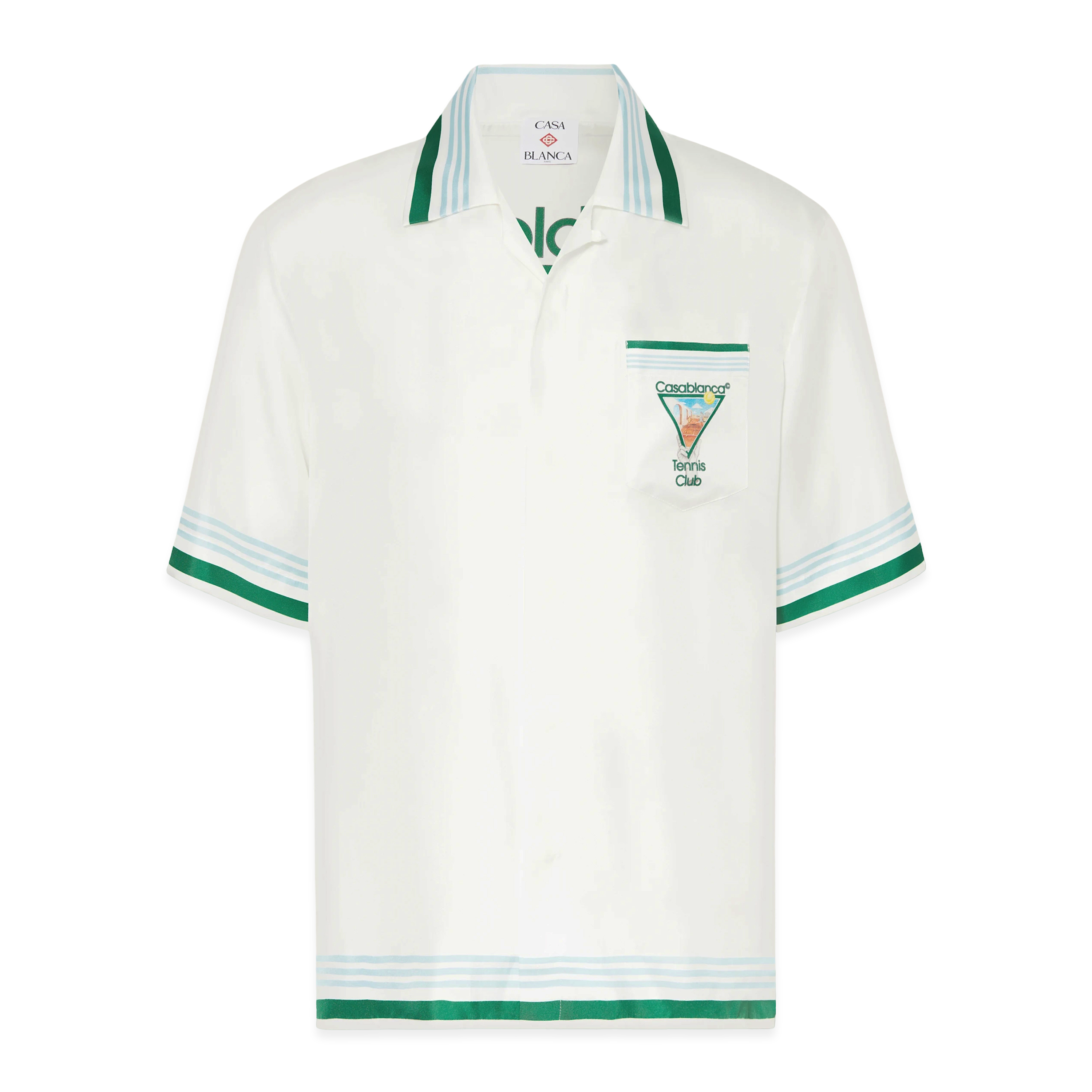 Camisa Blanca Casablanca Metaphysical Tennis Icon