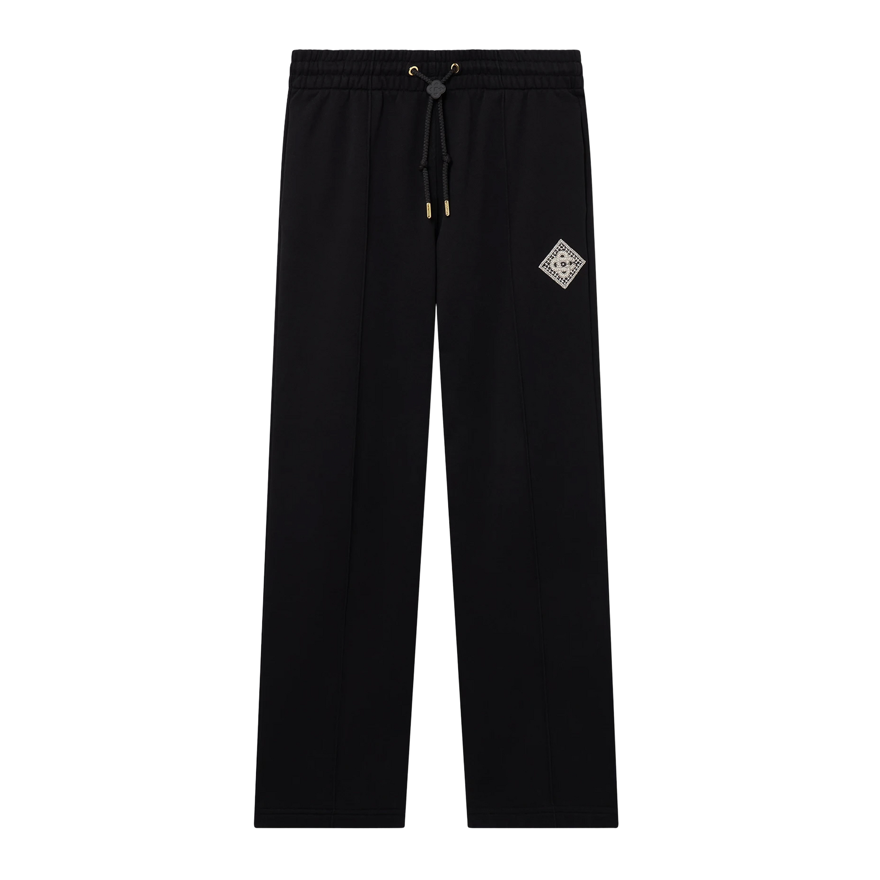 Sudadera Negra Casablanca Pearl Diamond Patch