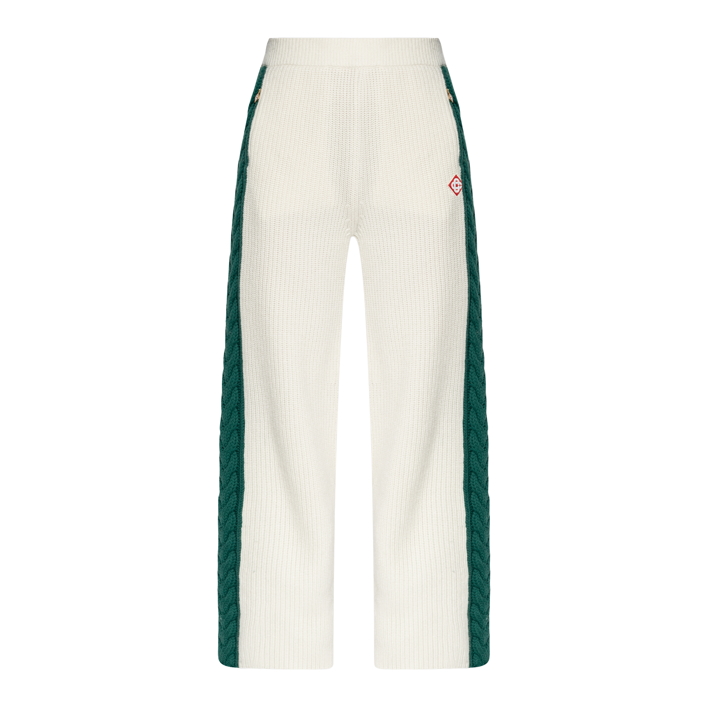 Sudadera Blanca Casablanca Cable Textured