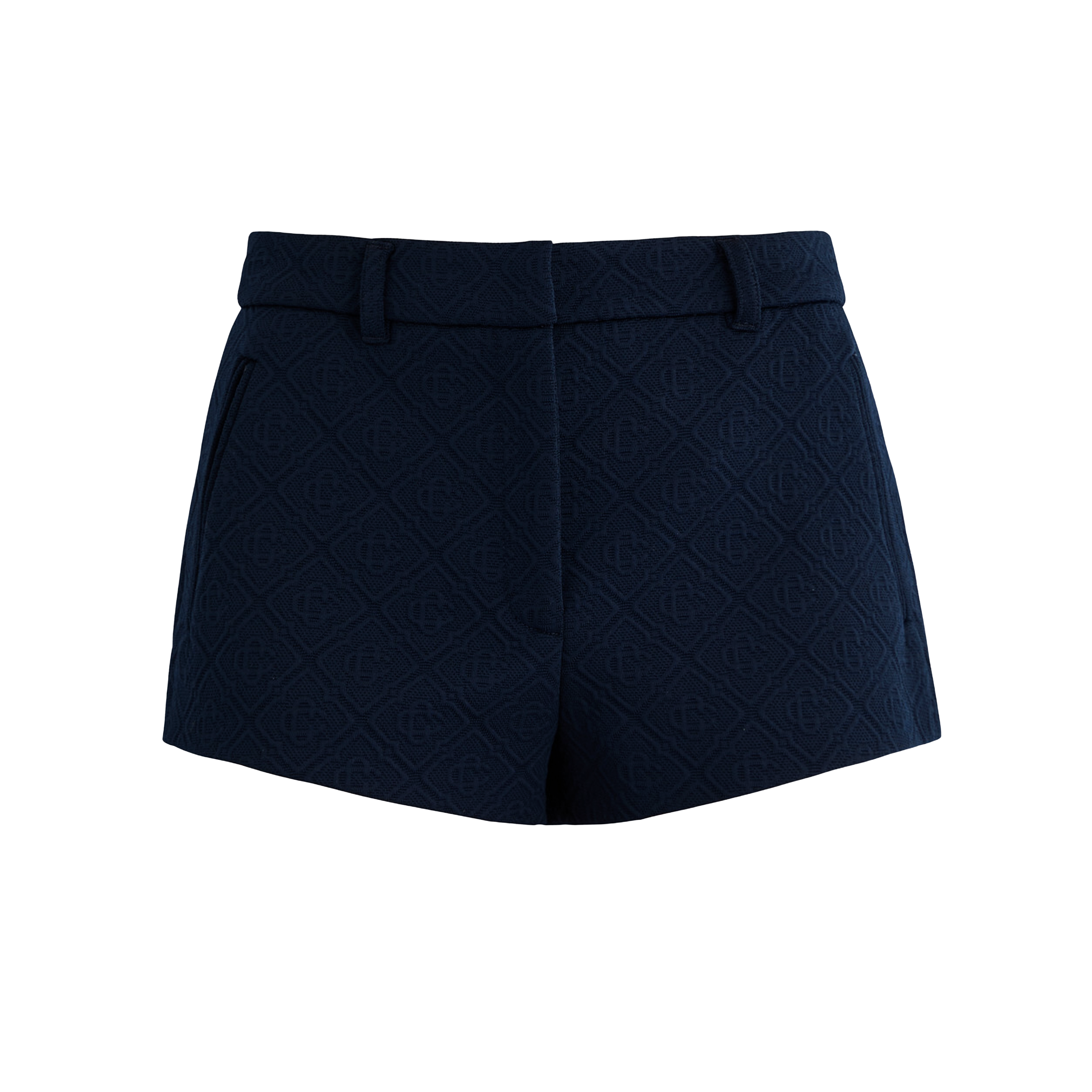 Short Azul Casablanca Monogram