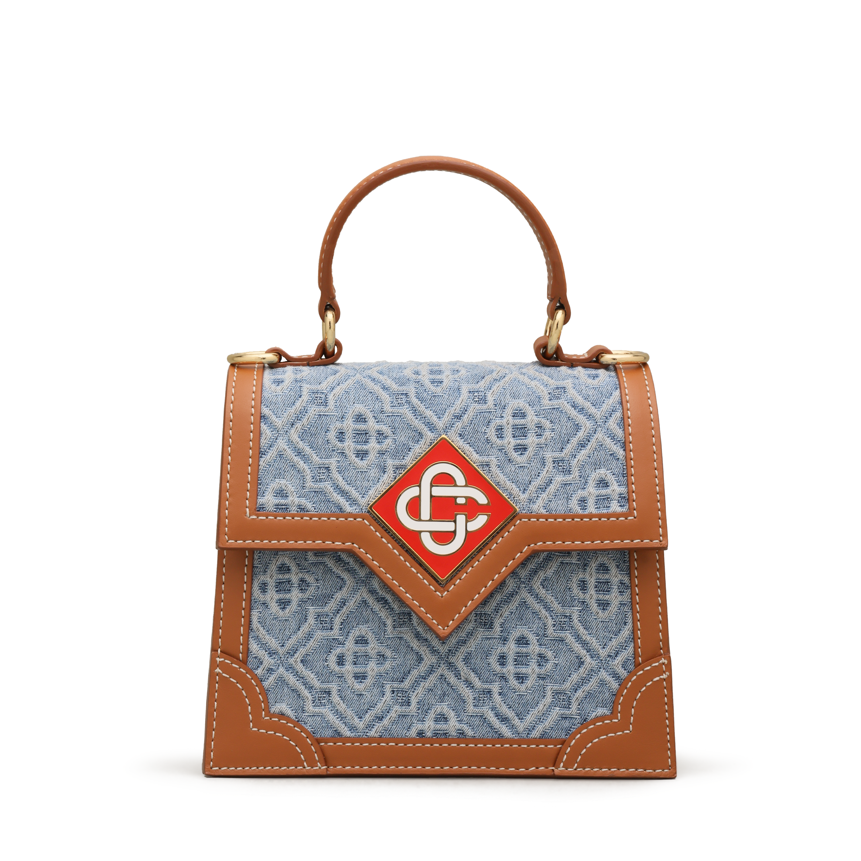 Cartera Azul Casablanca Jeanne Mini