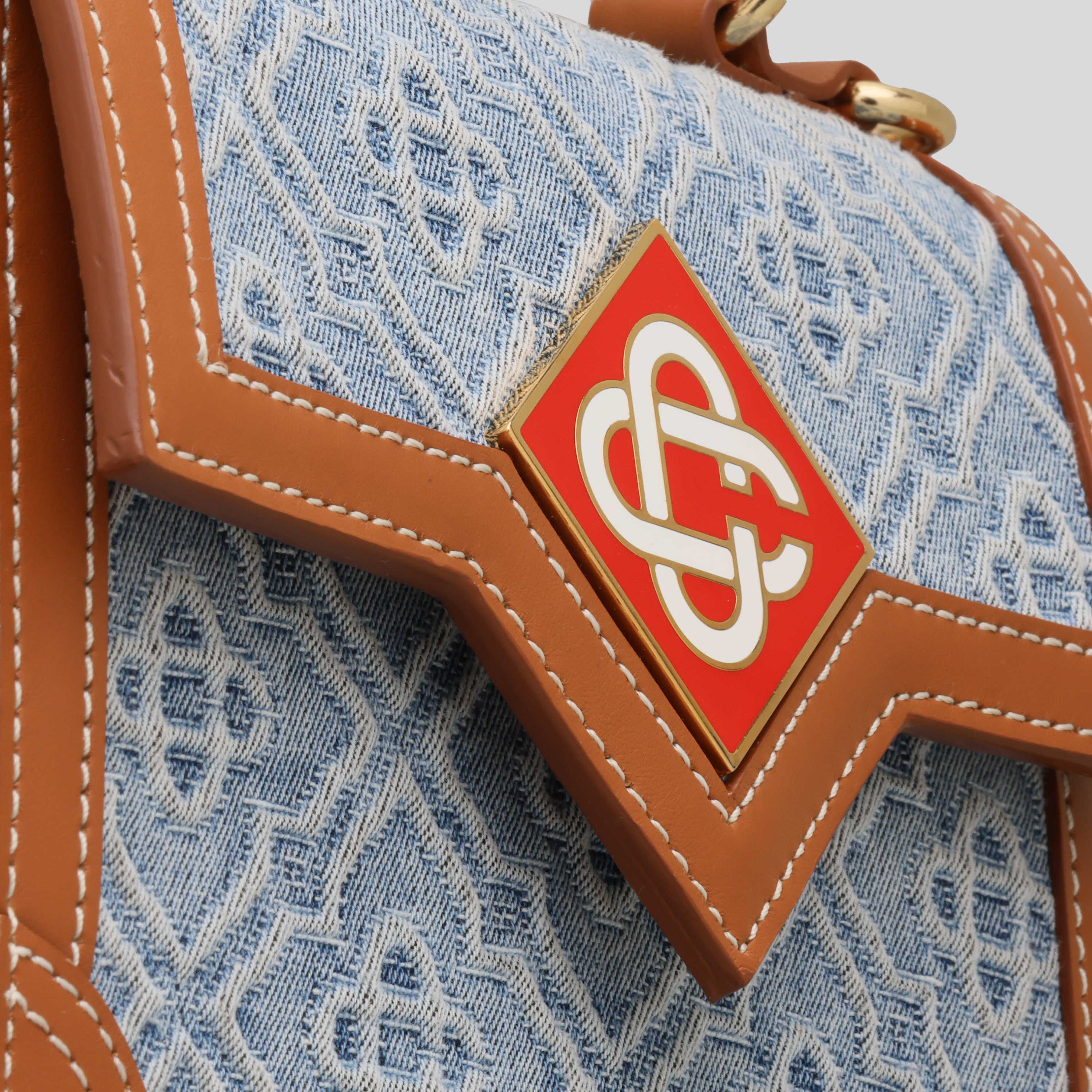 Cartera Azul Casablanca Jeanne Mini