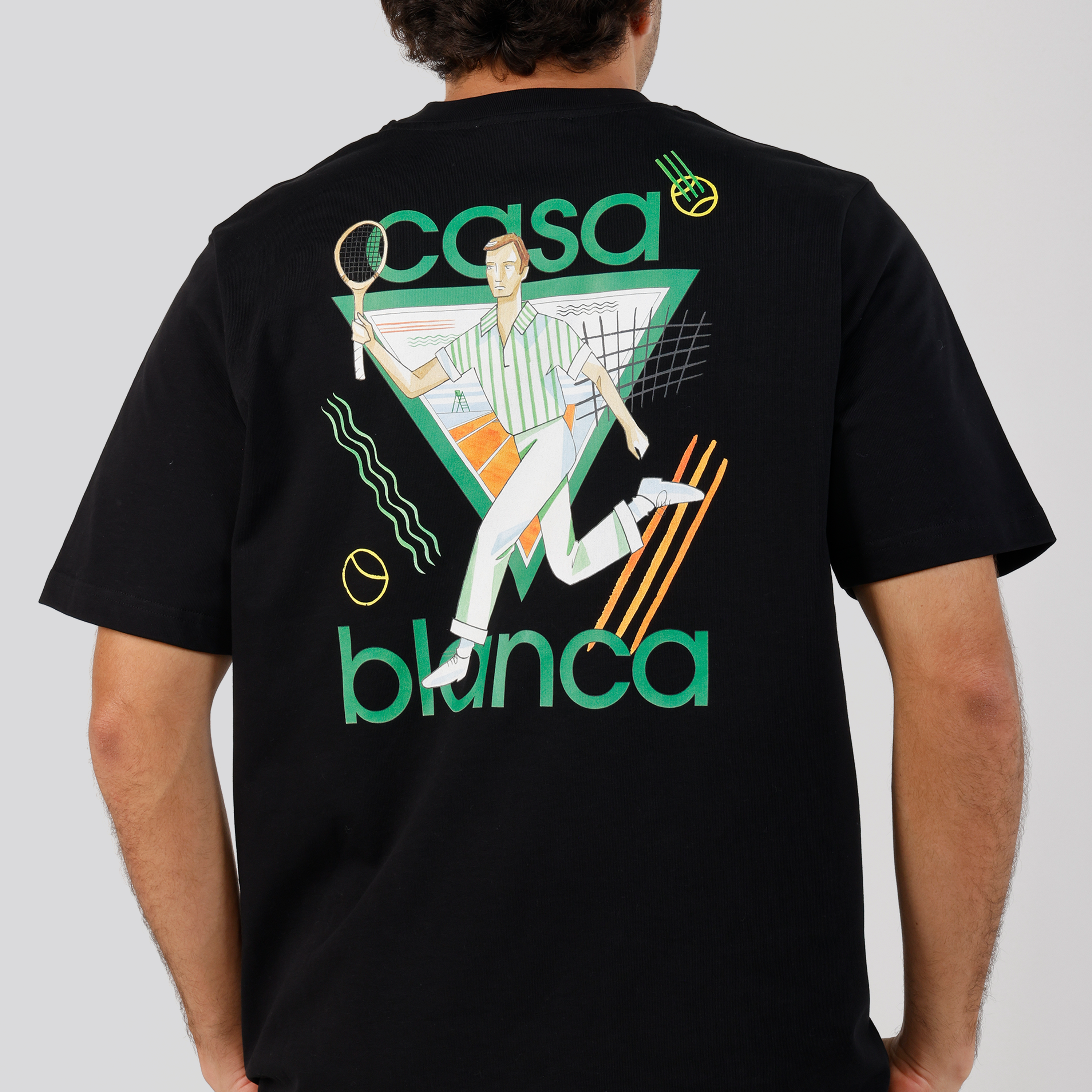 Camiseta Negra Casablanca Le Jeu