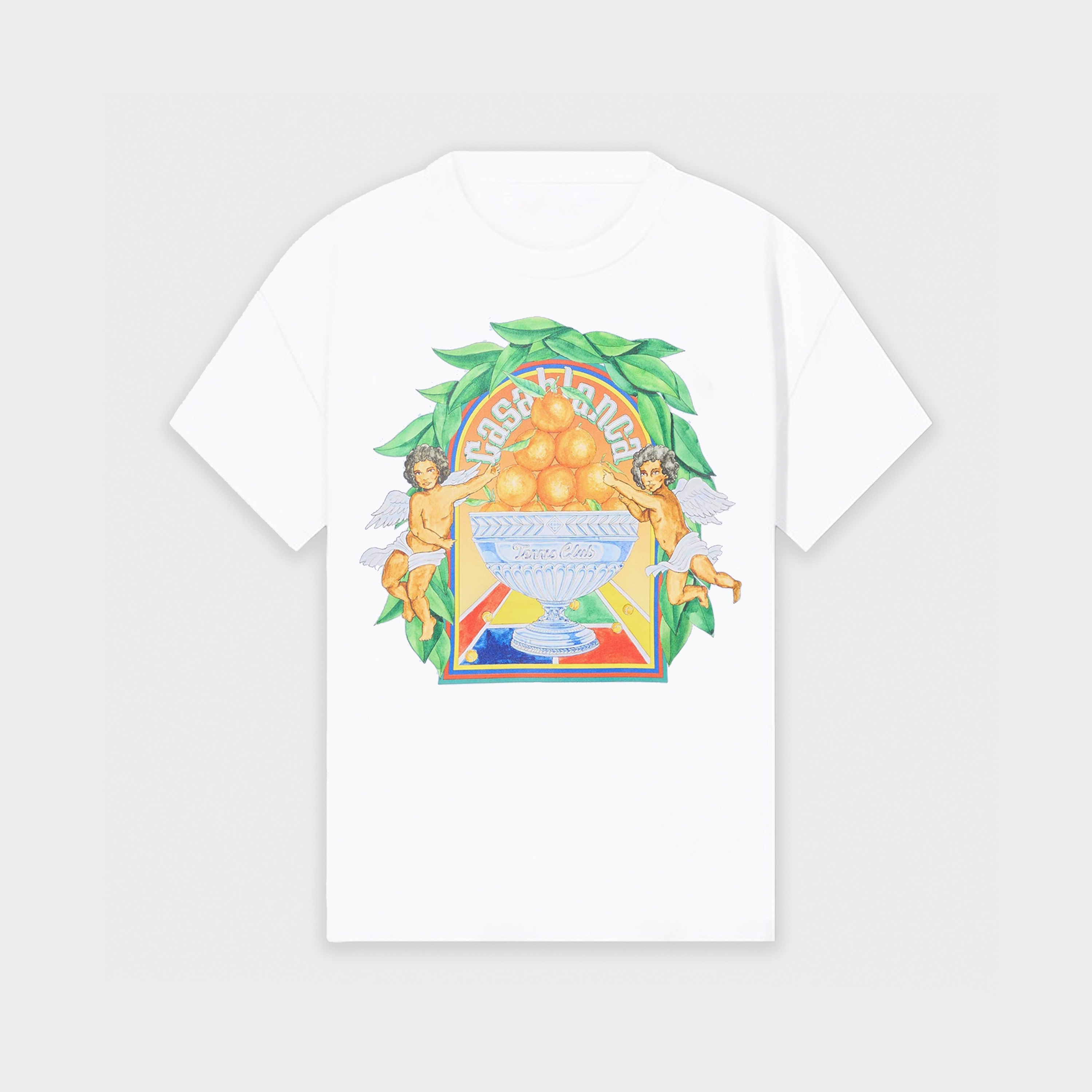 Camiseta Blanca Casablanca Triomphe D'Orange