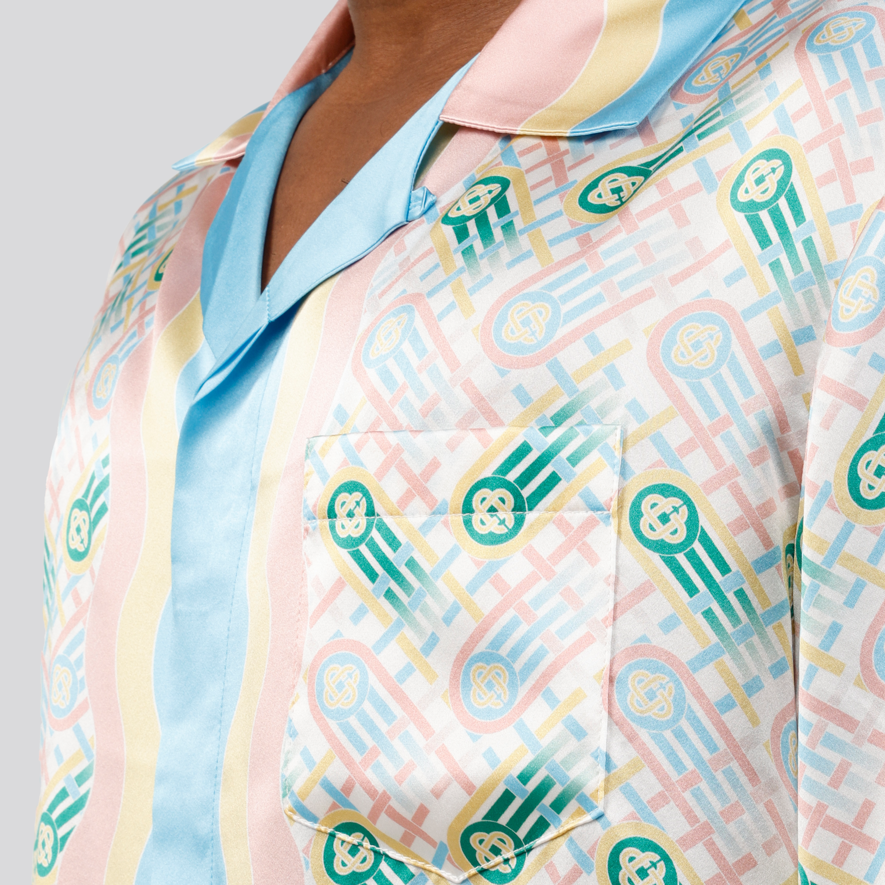 Camisa Blanca Casablanca Ping Pong