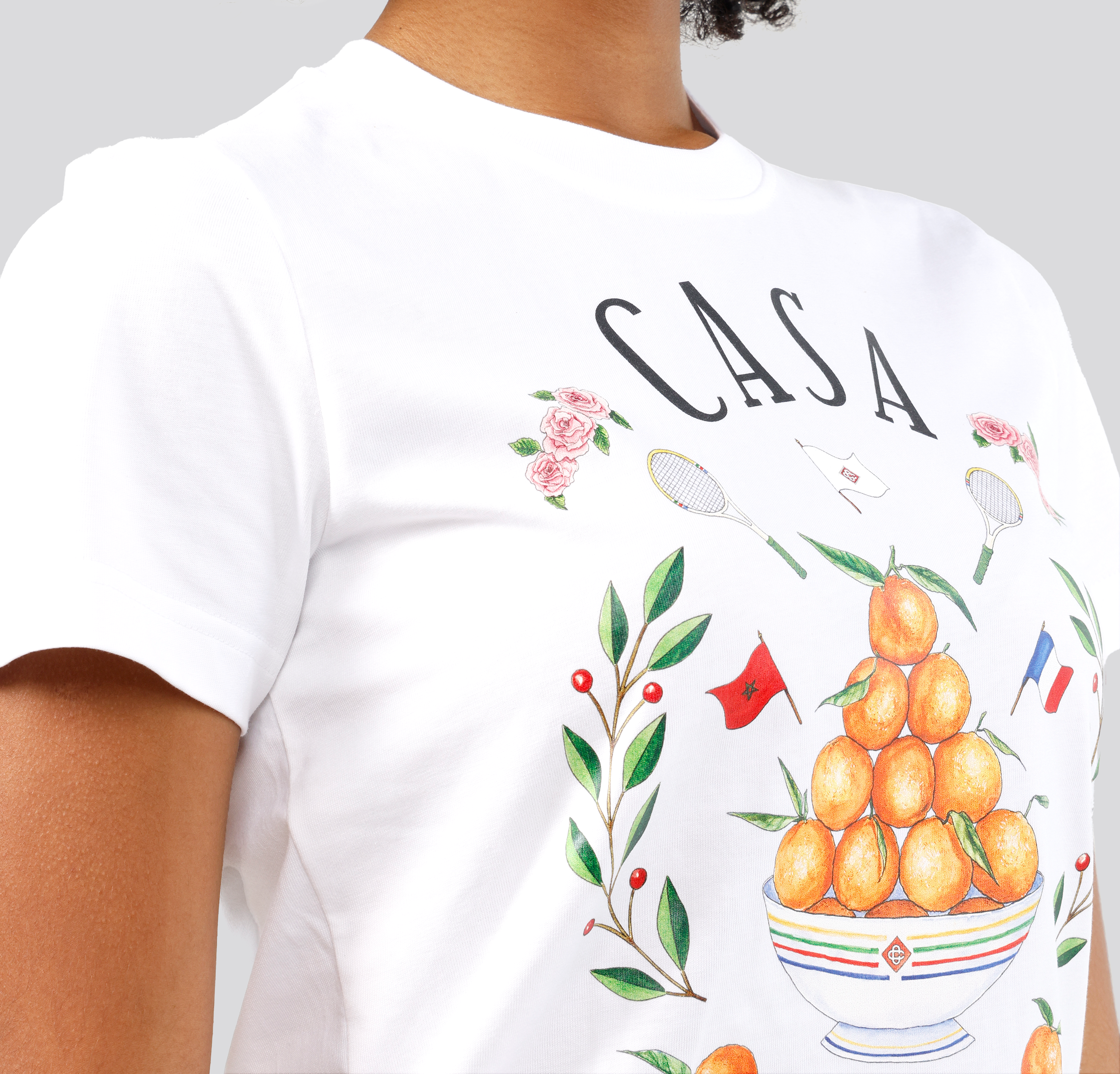 Camiseta Blanca Casablanca Casa Way