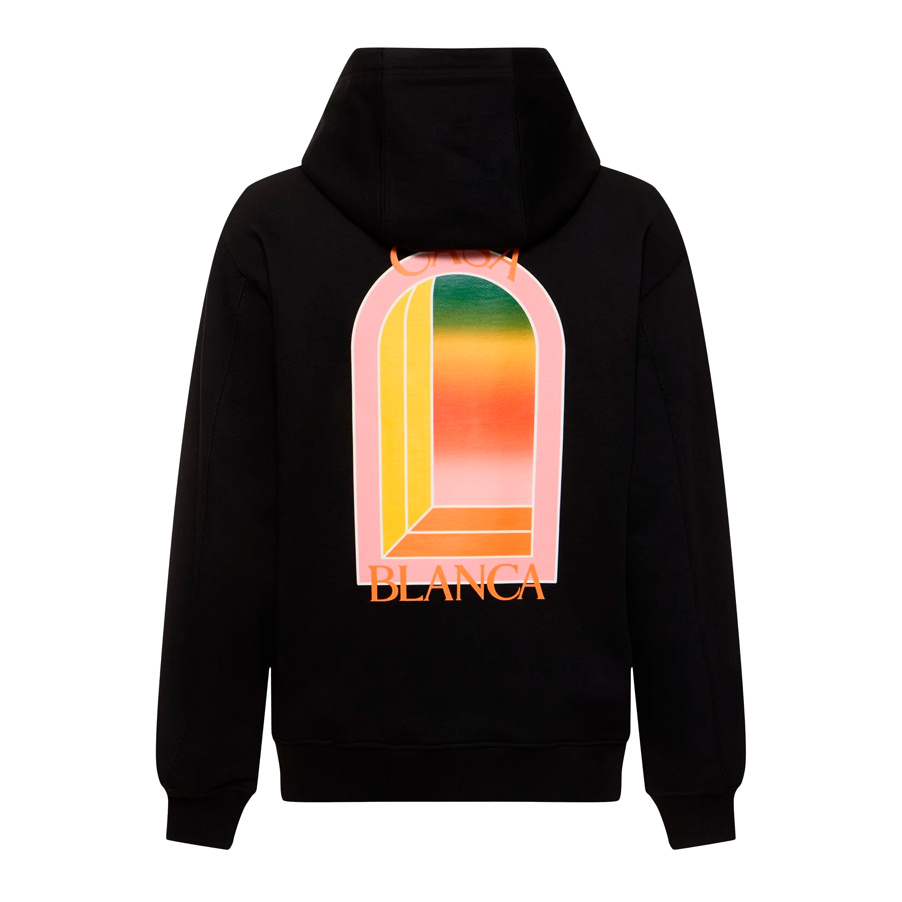 Buzo Tipo Hoodie Negro Casablanca L'Arche