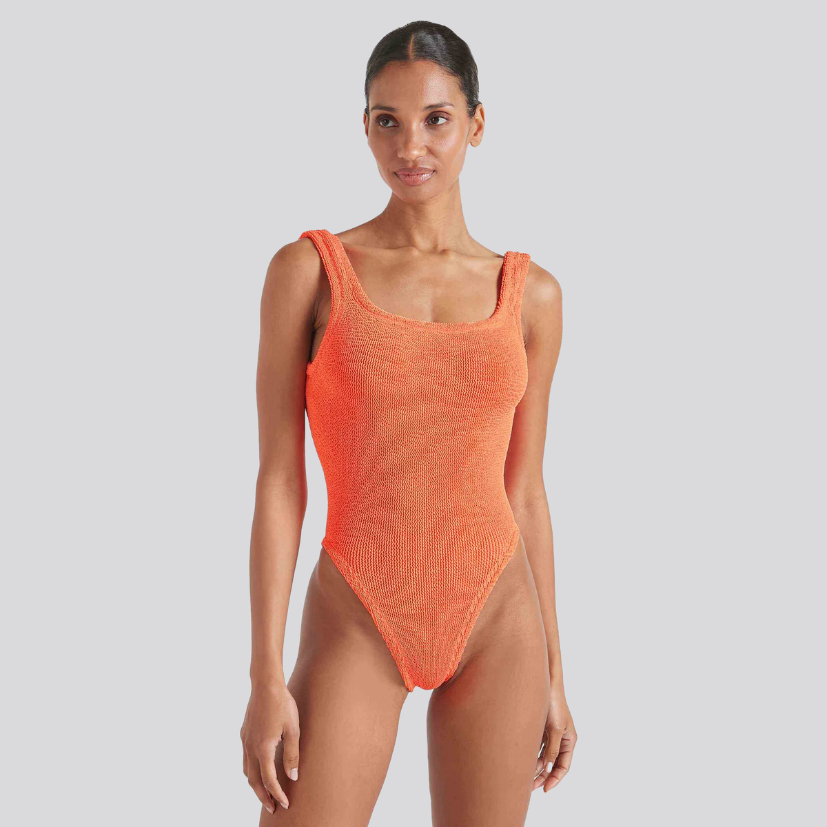Body Square Neck Naranjado Hunza G