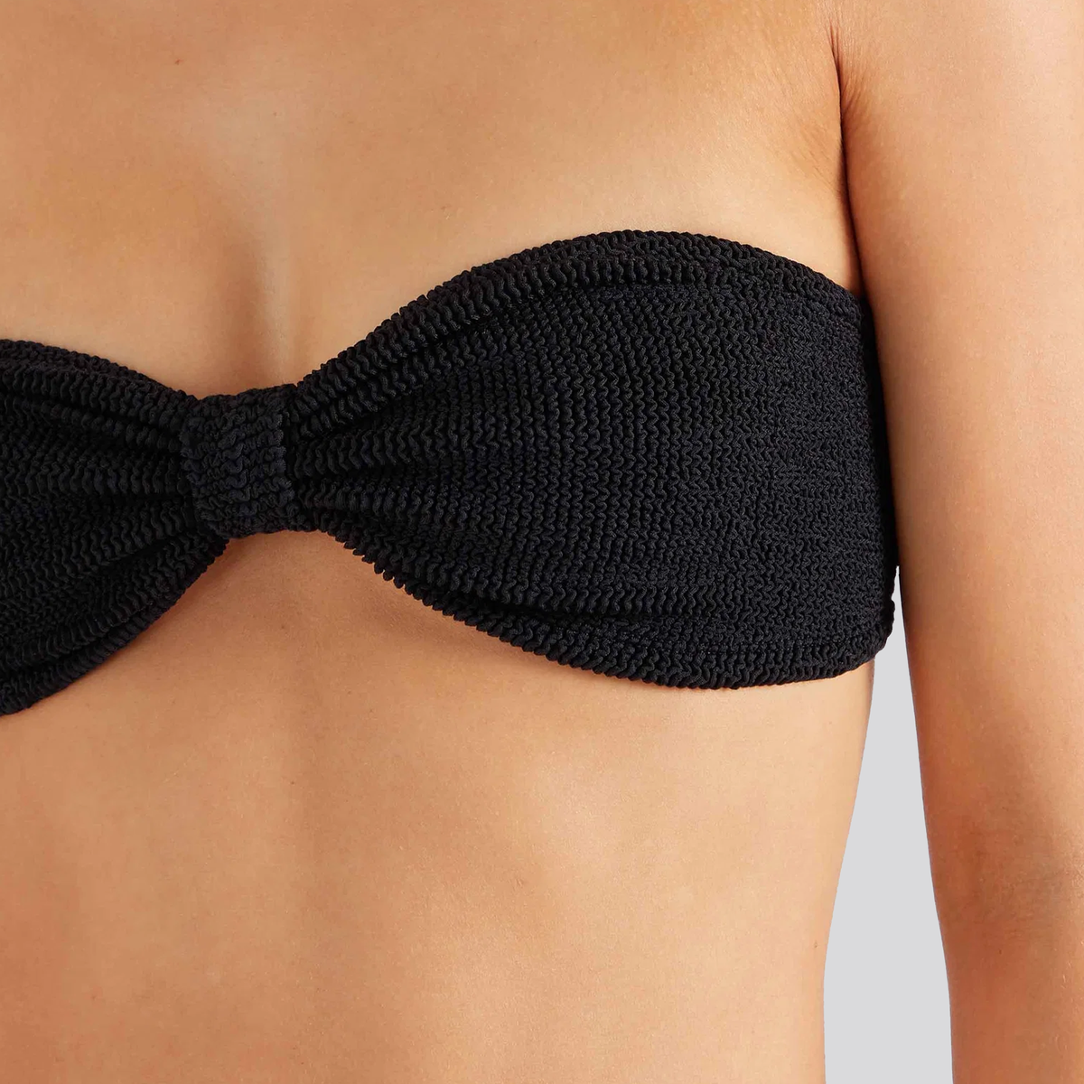 Bikini Coverage Jean Negro Hunza G