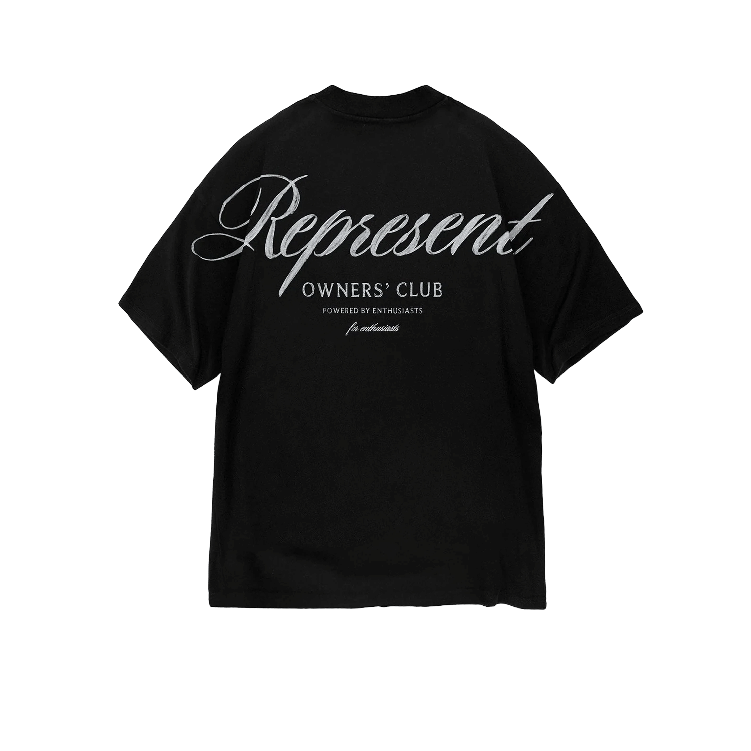 Camiseta Negra Represent Owners The Club Script