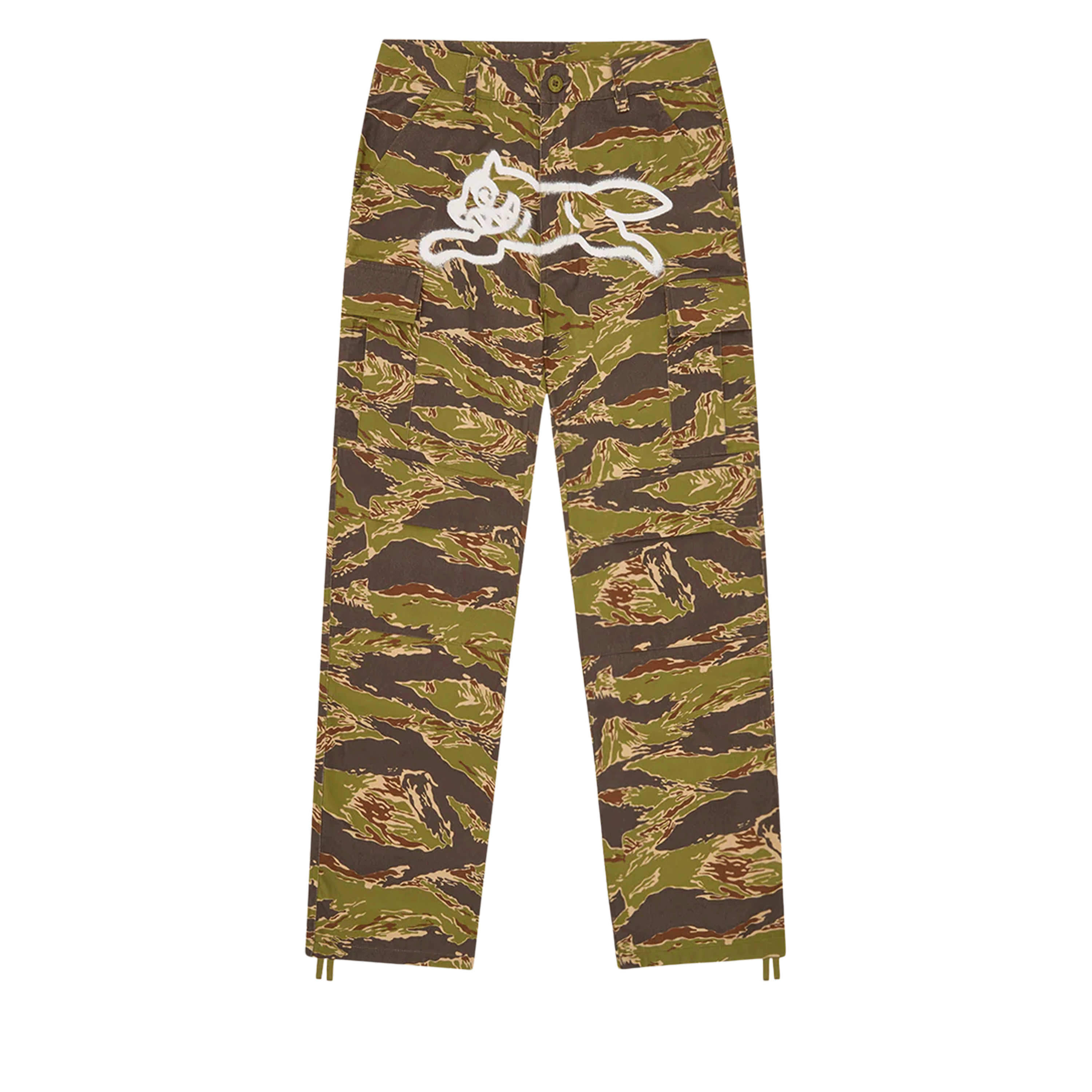 Pantalón Verde ICECREAM Tiger Stripe Cargo