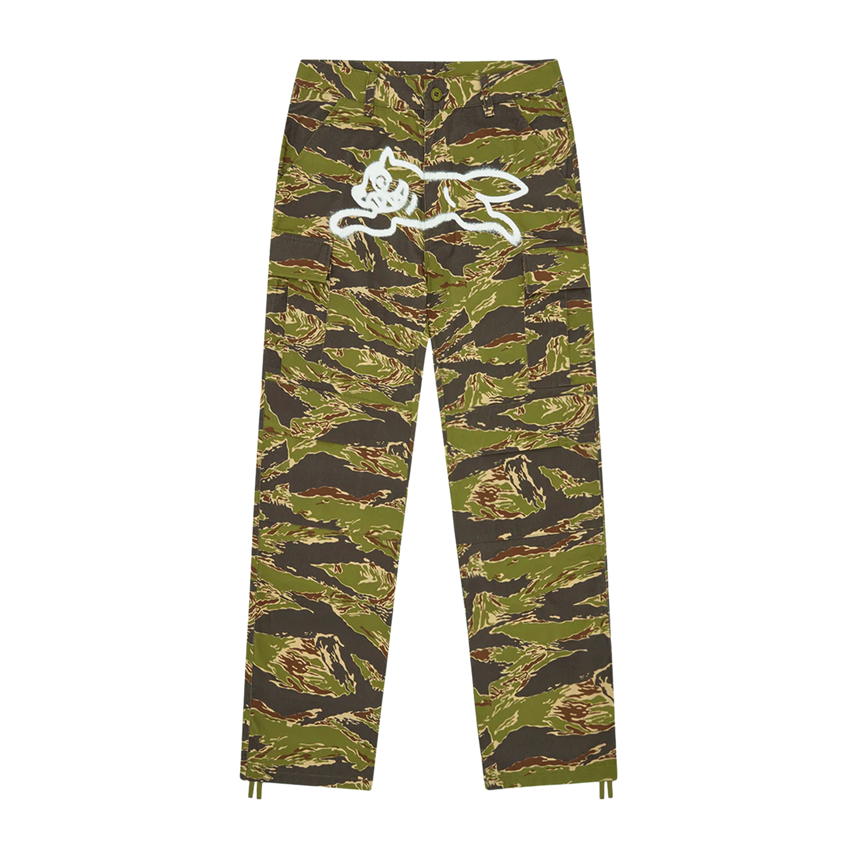 Pantalón Verde ICECREAM Tiger Stripe Cargo